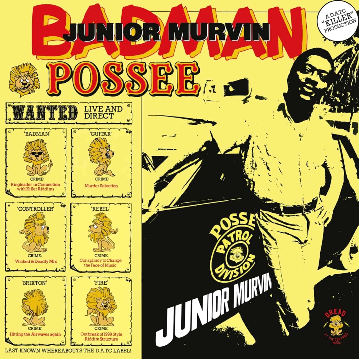 Junior Murvin - BAD MAN POSSEE 