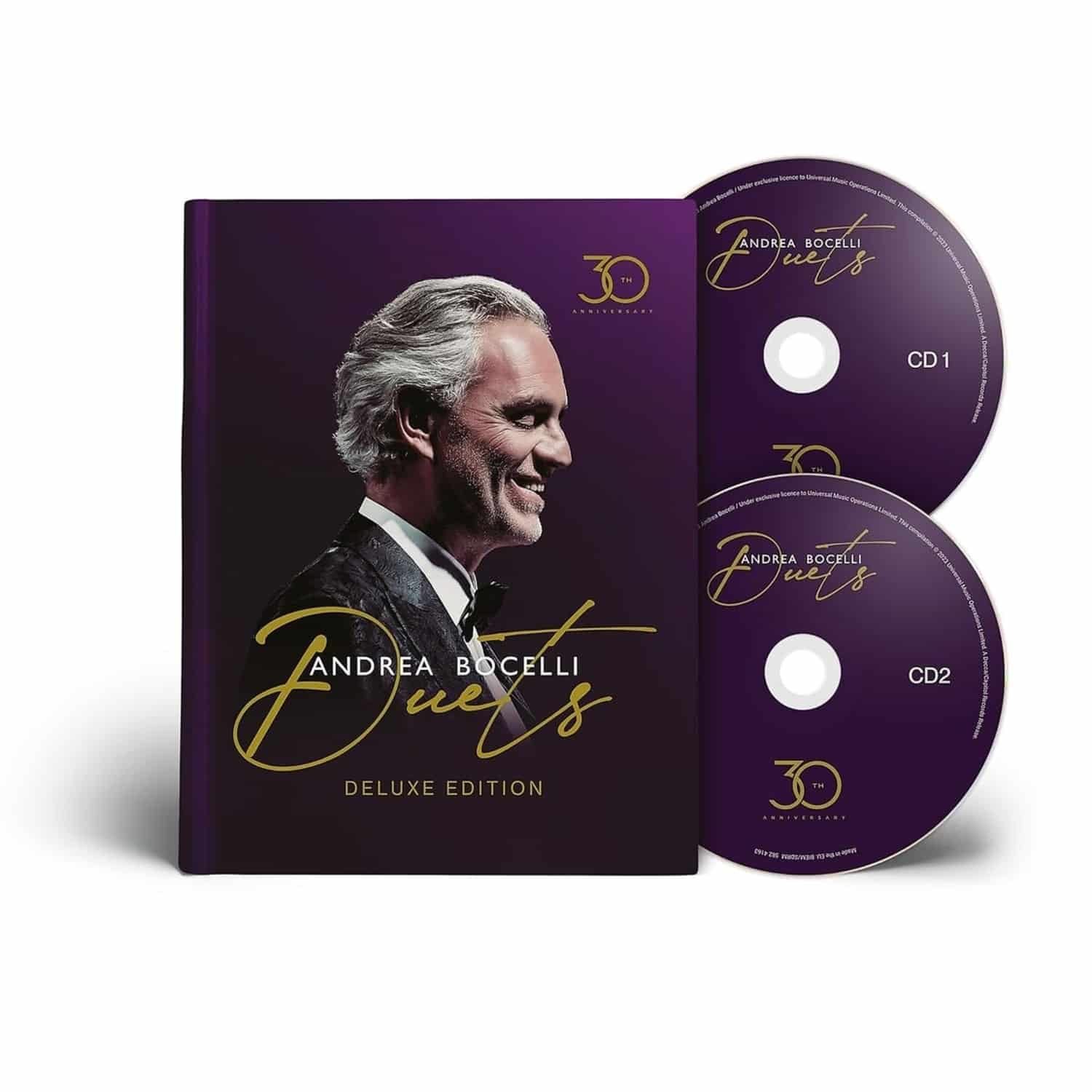 Andrea Bocelli - THE DUETS - 30TH ANNIVERSARY 