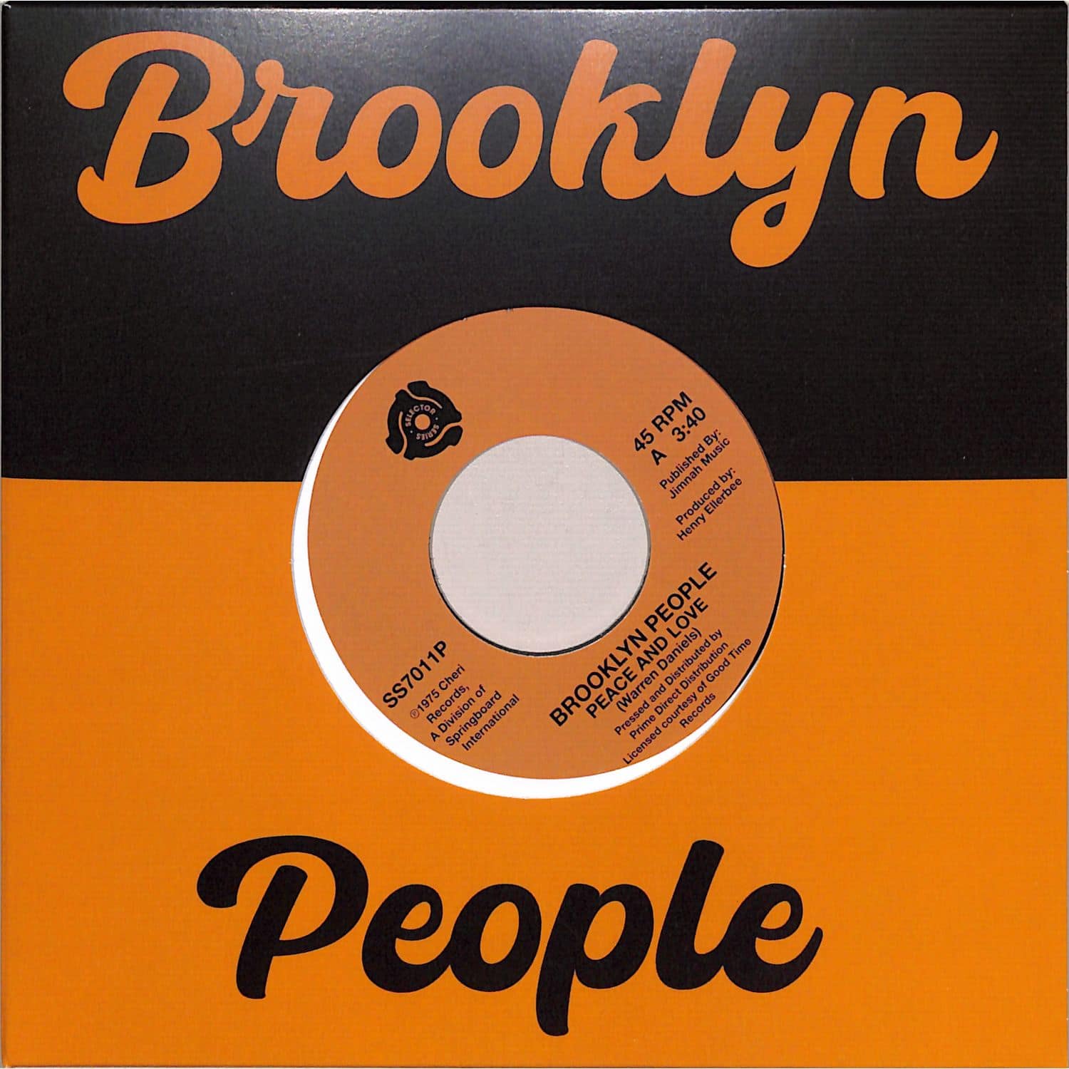 Brooklyn People - PEACE AND LOVE / WRECK 