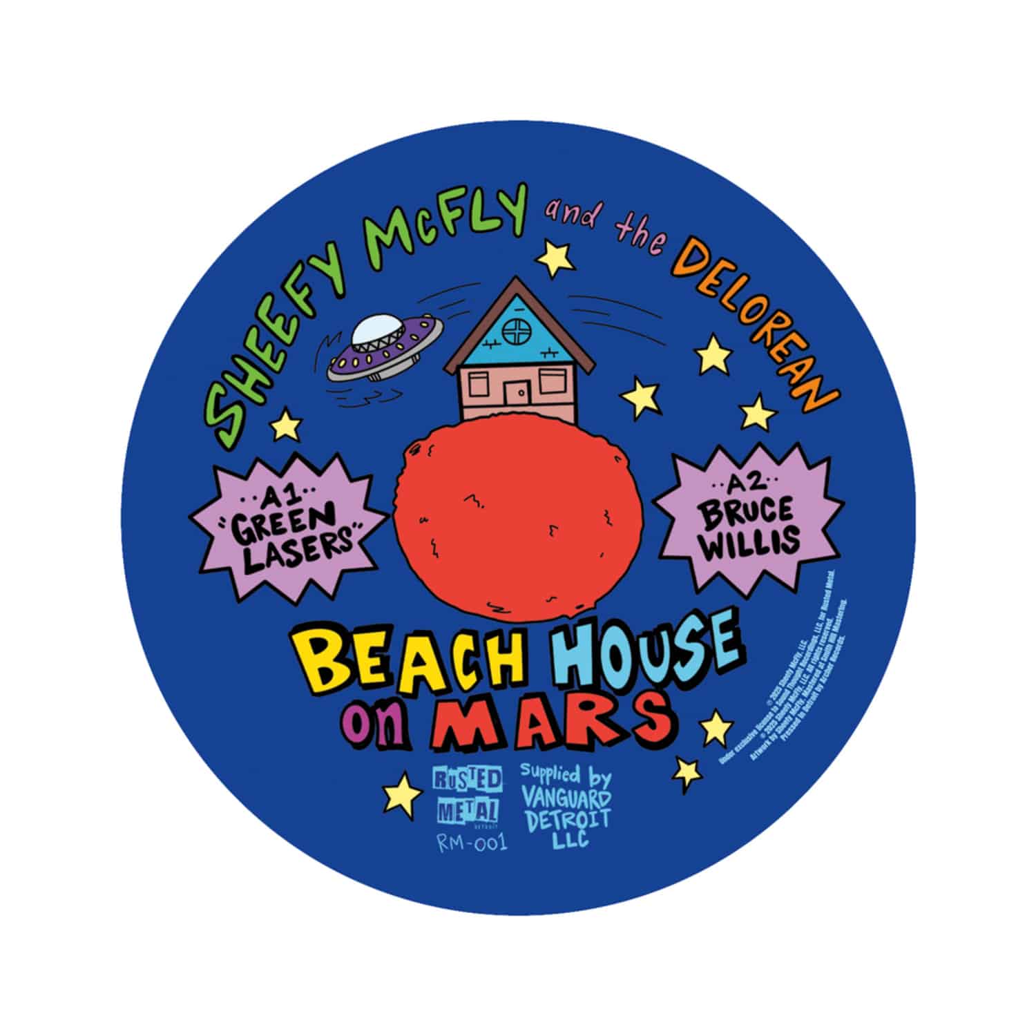 Sheefy McFly and the Delorean - BEACH HOUSE ON MARS