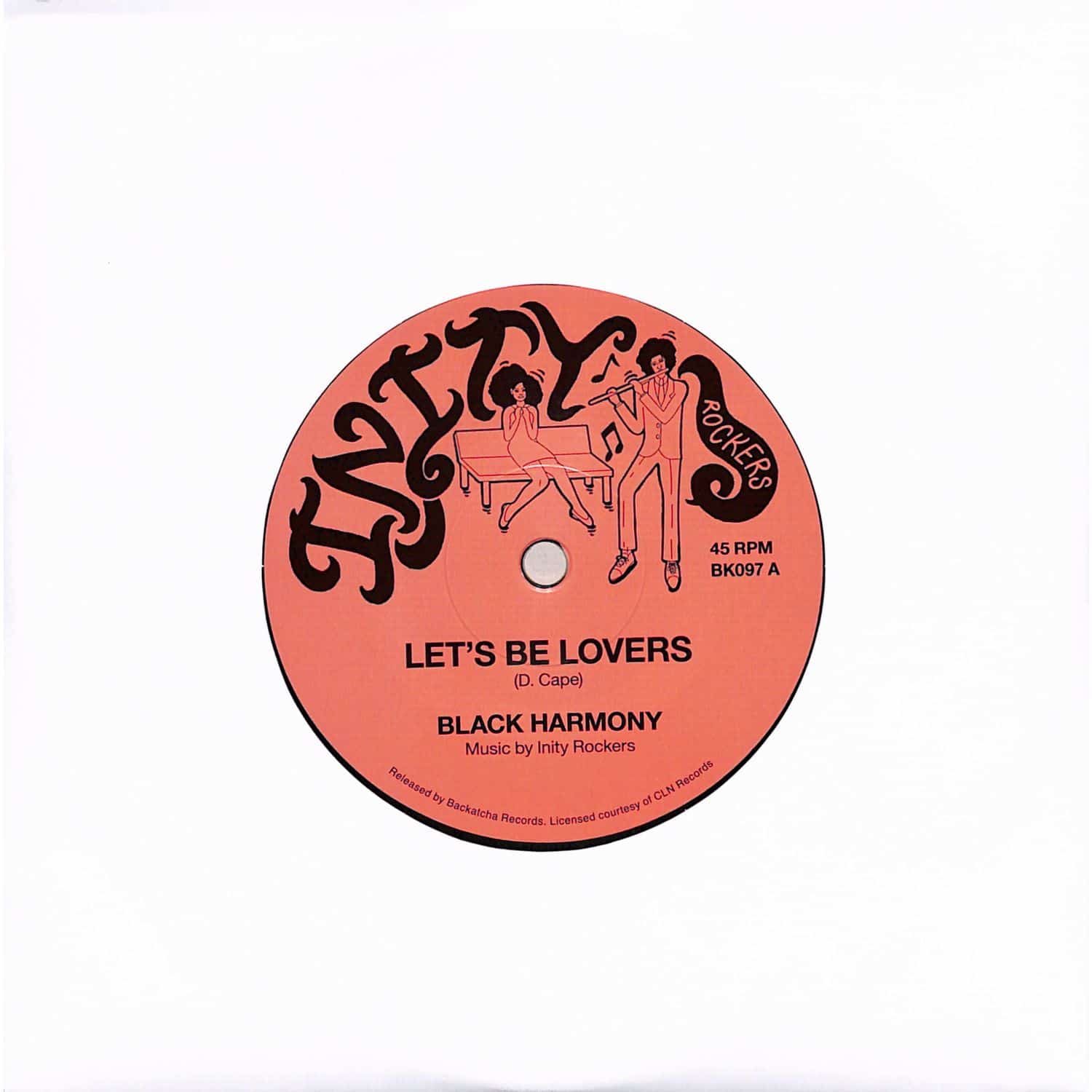 Black Harmony - LETS BE LOVERS / LETS BE DUB 