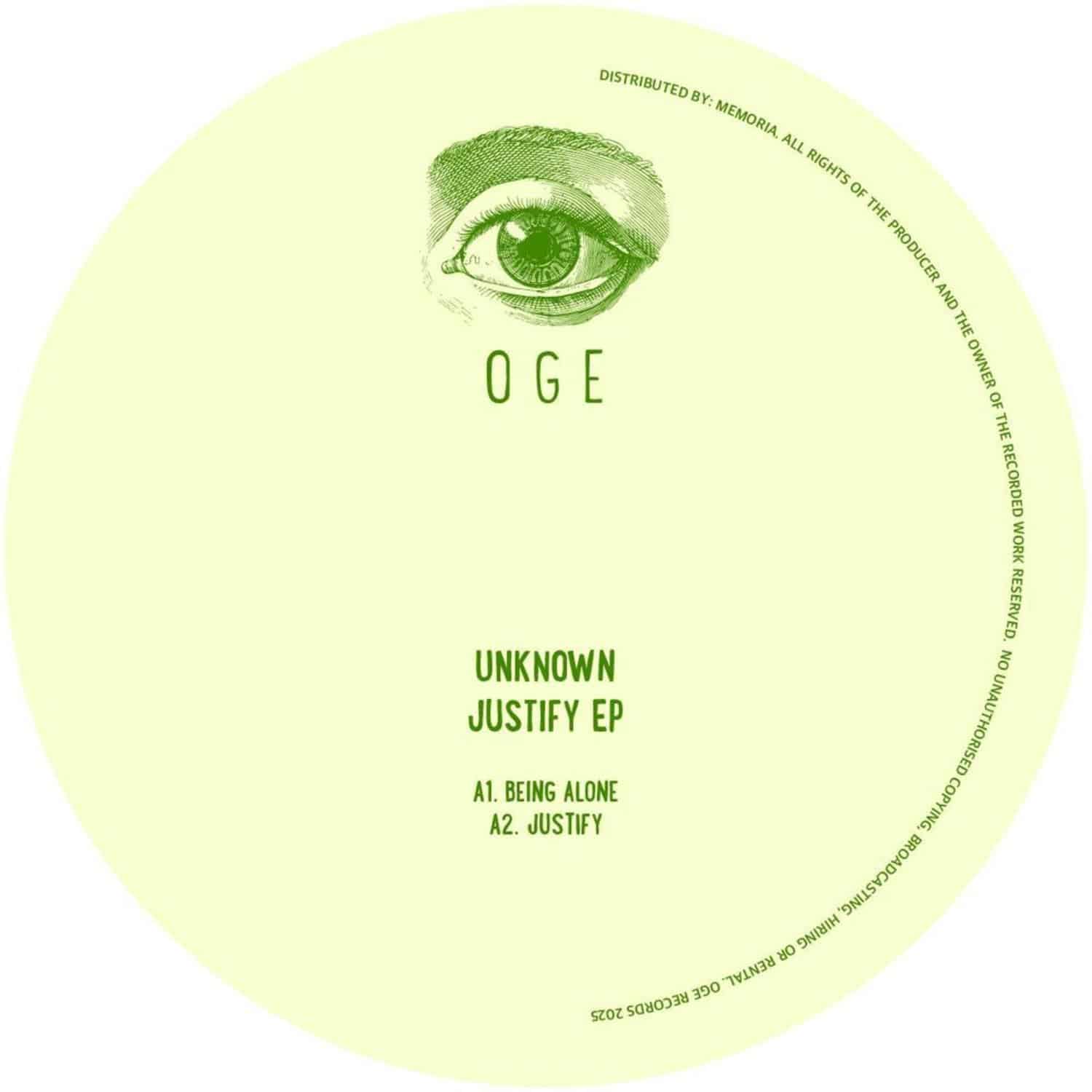 Unknown - JUSTIFY EP