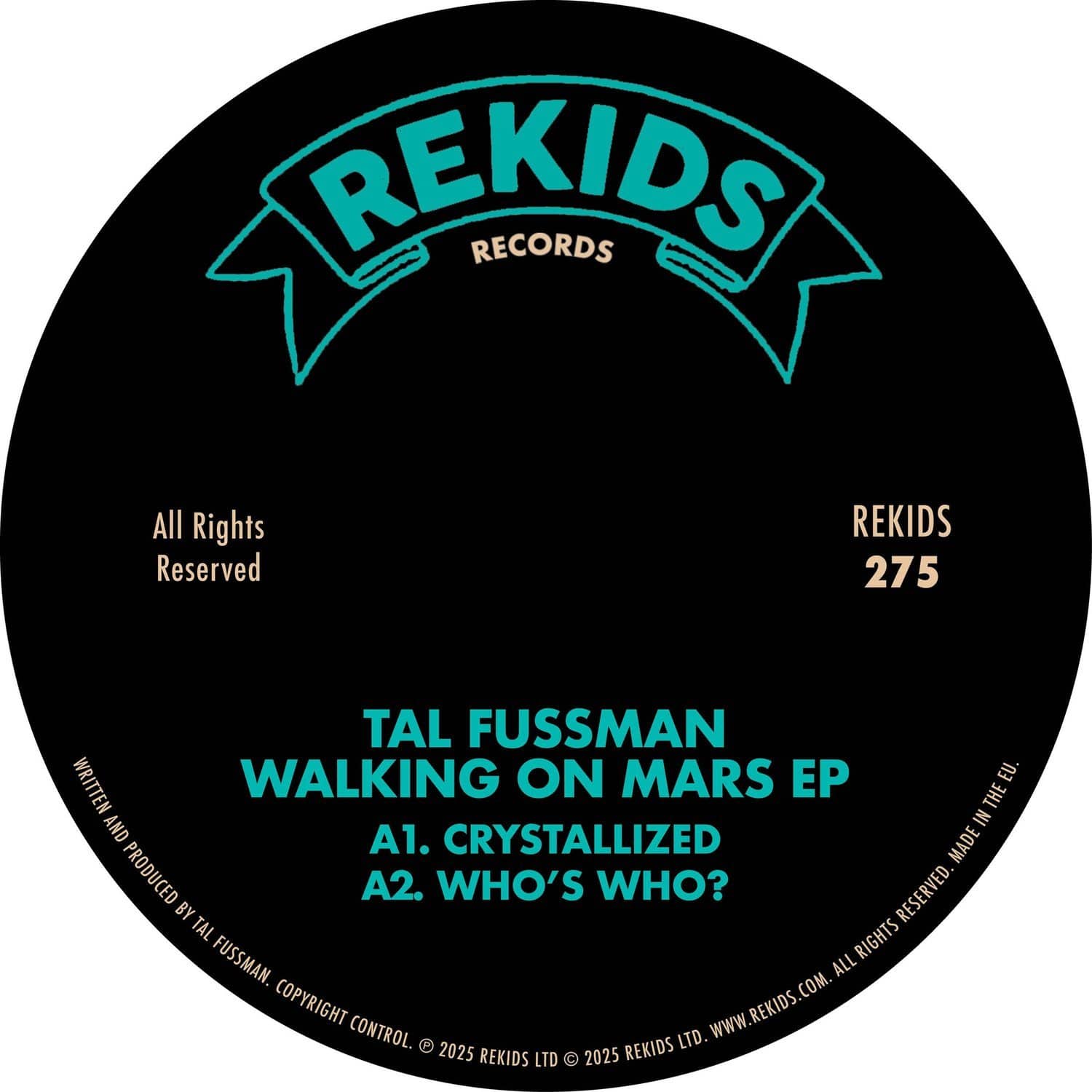 Tal Fussman - WALKING ON MARS EP