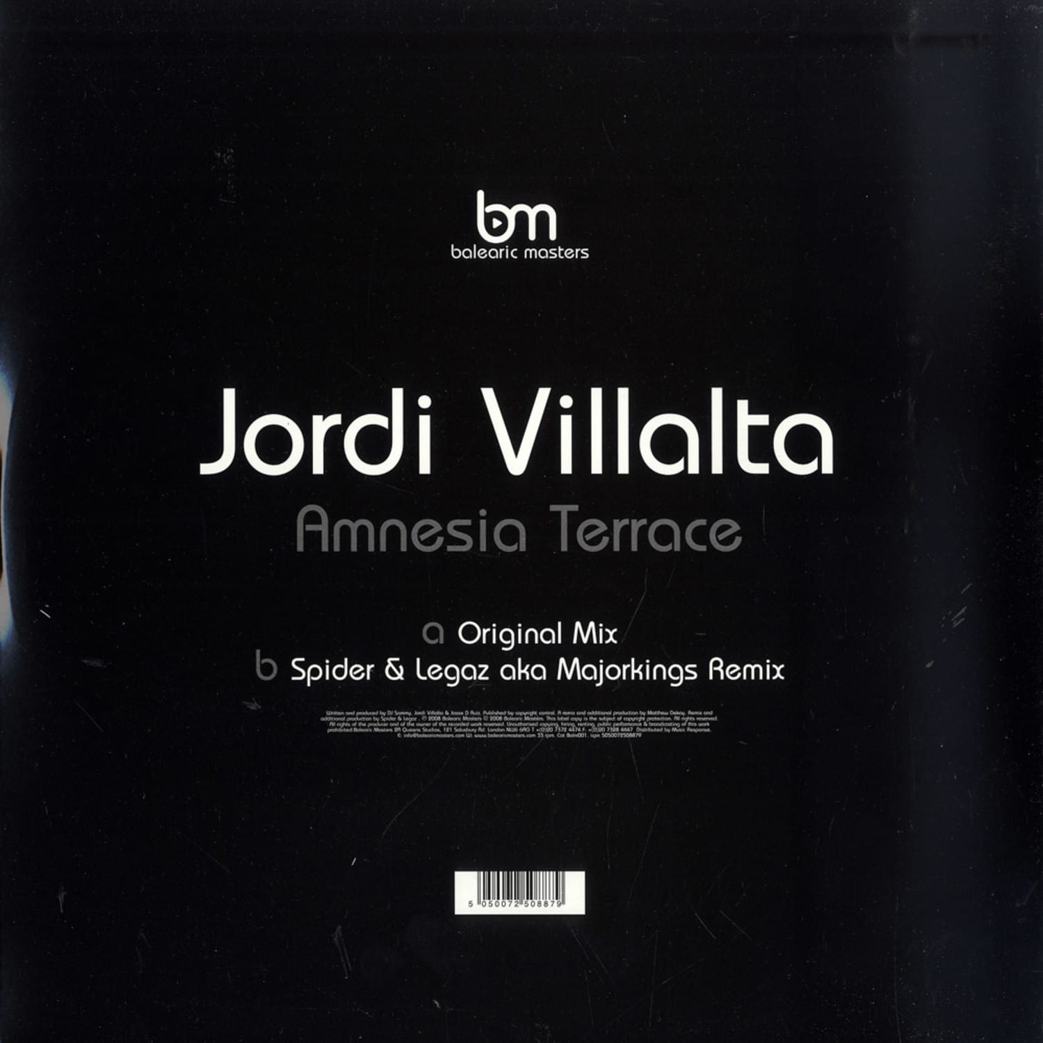 Jordi Villalta - AMNESIA TERRACE