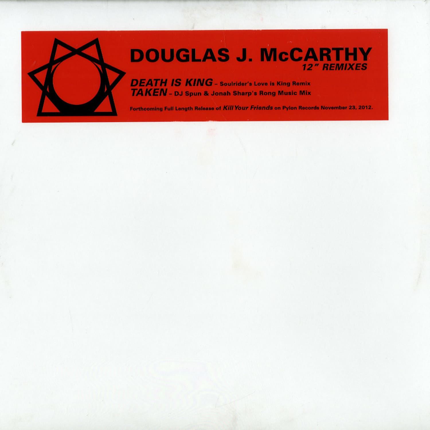 Douglas McCarthy - DEATH IS KING / TAKEN - REMIXES 