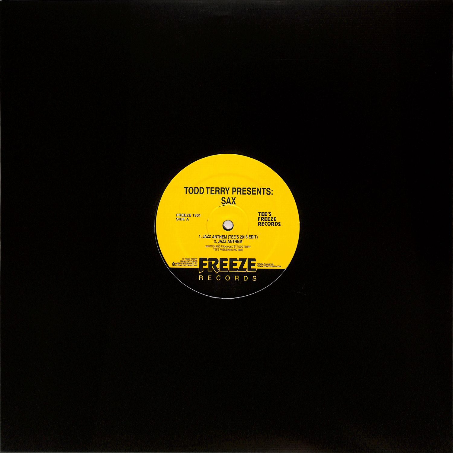 Todd Terry - TODD TERRY PRESENTS SAX 