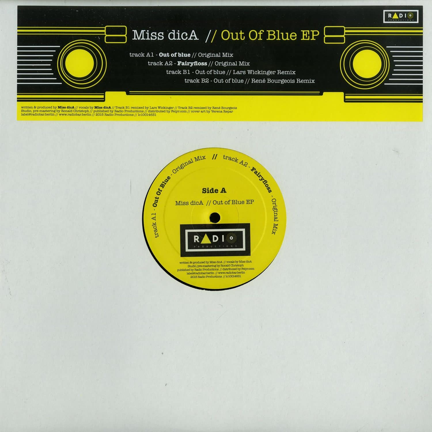 Miss DicA - OUT OF BLUE EP 