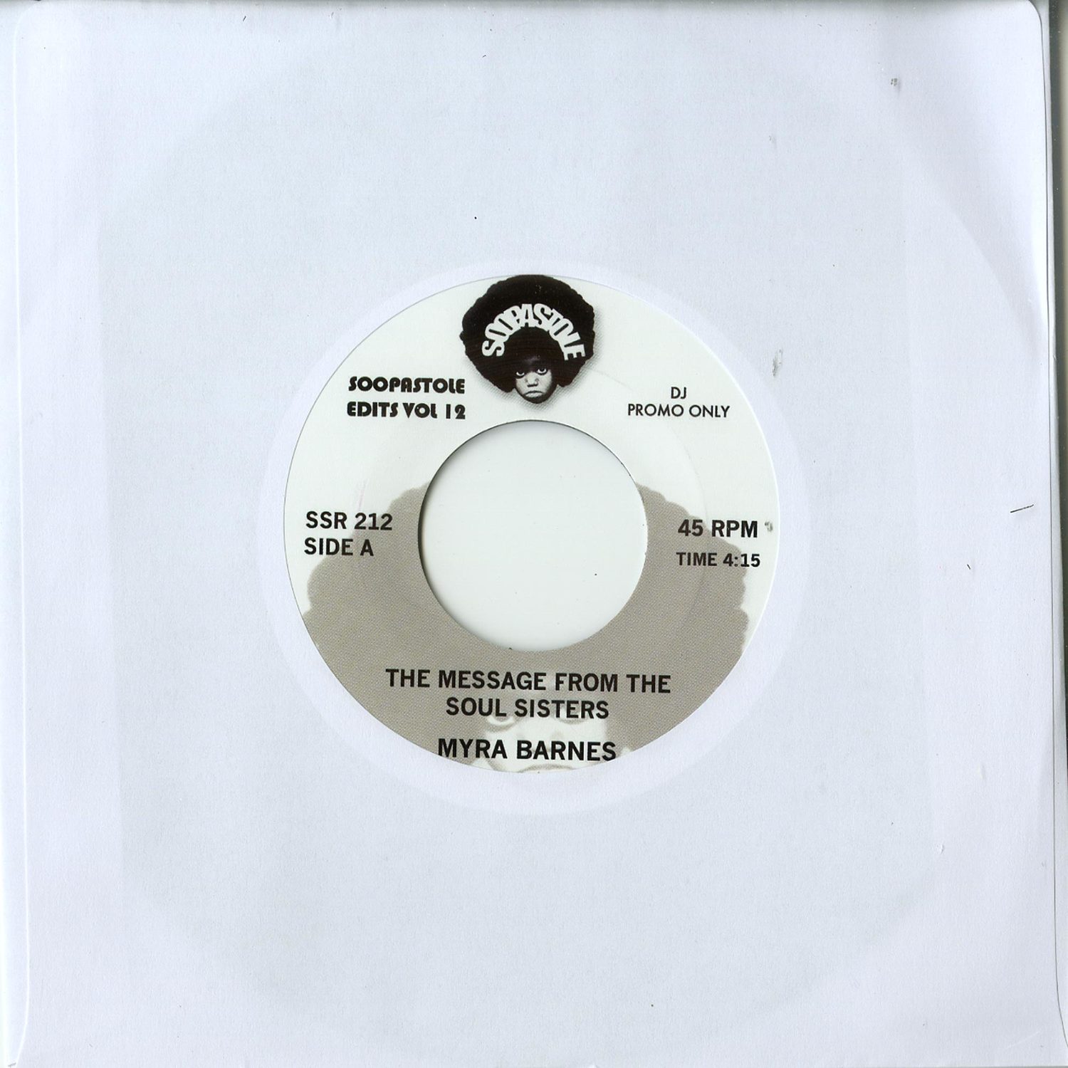 Myra Barnes / Barbara Gwen - THE MESSAGE FROM THE SOUL SISTERS / RIGHT ON 