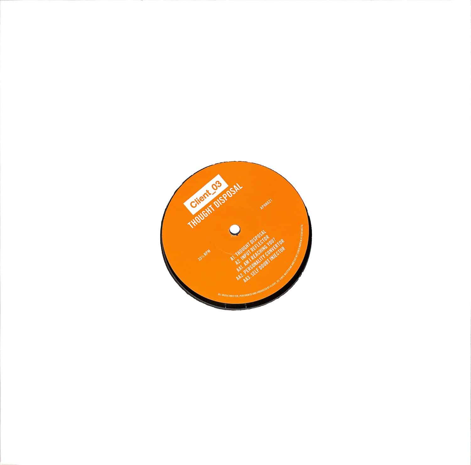 Client_03 - THOUGHT DISPOSAL