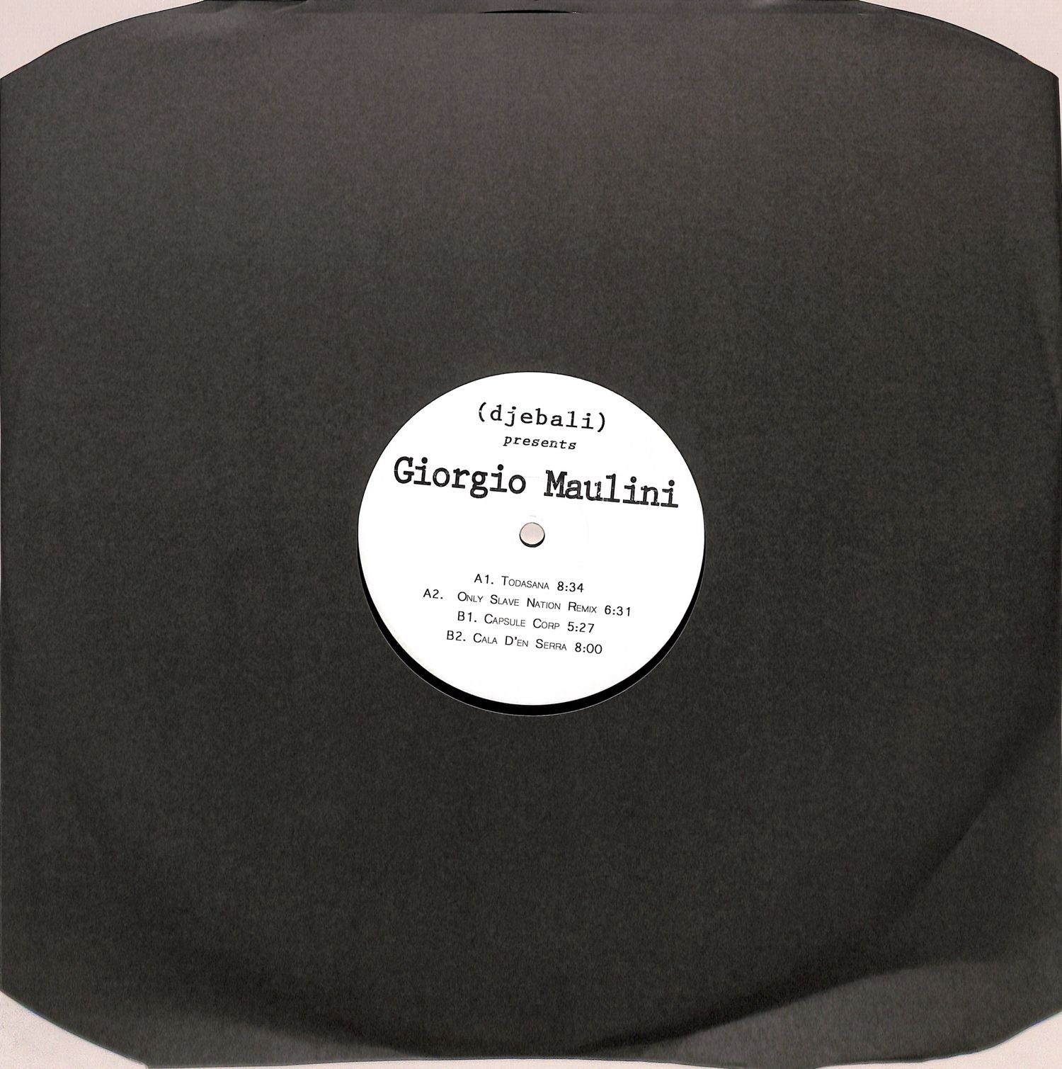 Giorgio Maulini - EP ONLY SLAVE NATION RMX