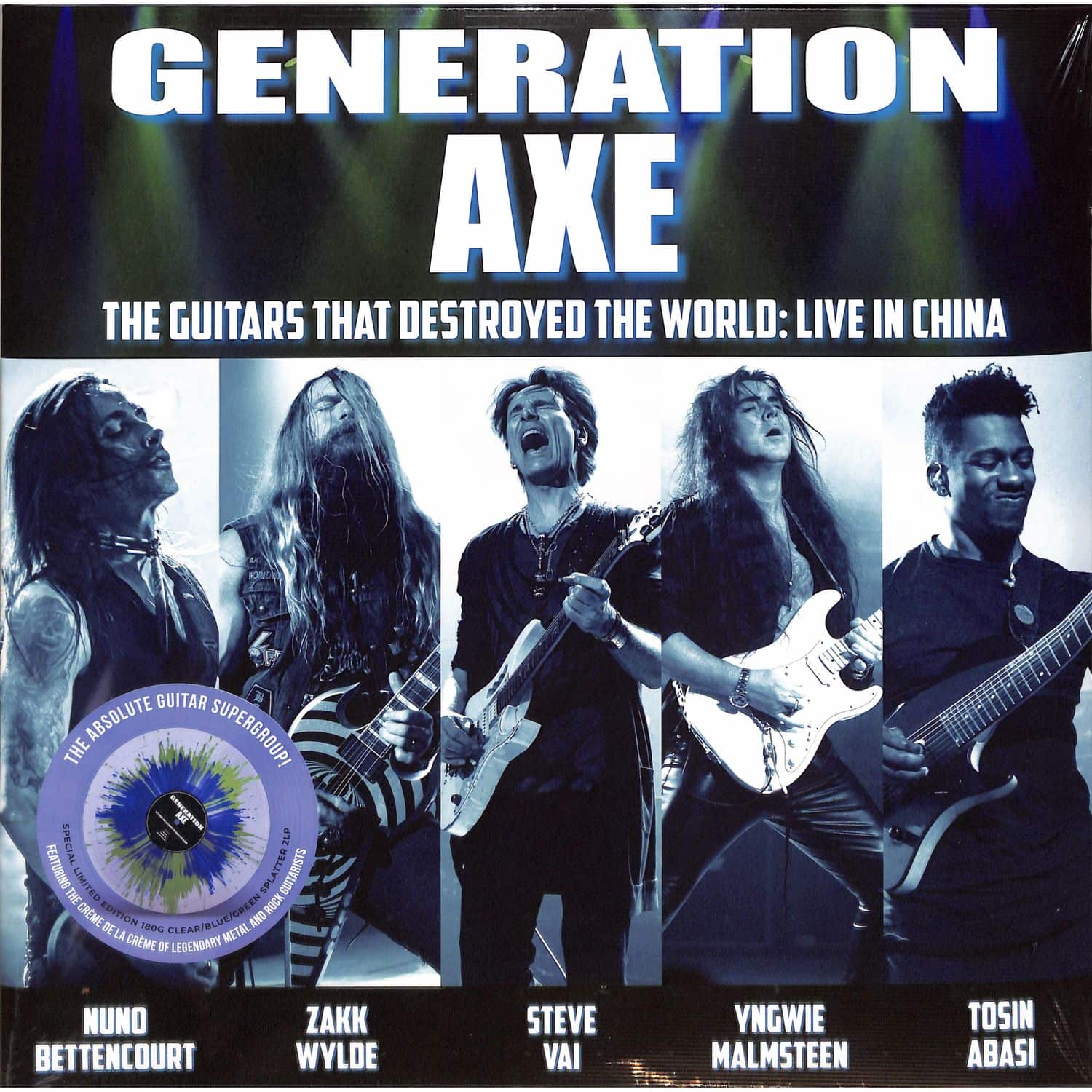 Vai/wylde/malmsteen/bettencourt/abasi - GENERATION AXE: GUITARS THAT DESTROYED THE WORLD - LIVE IN CHINA