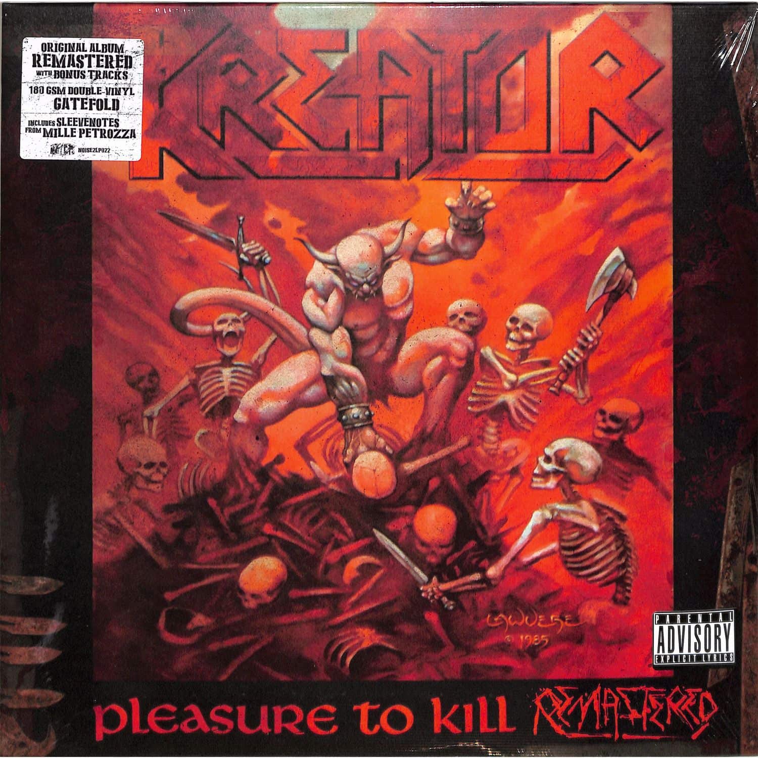 Kreator - PLEASURE TO KILL-REMASTERED 