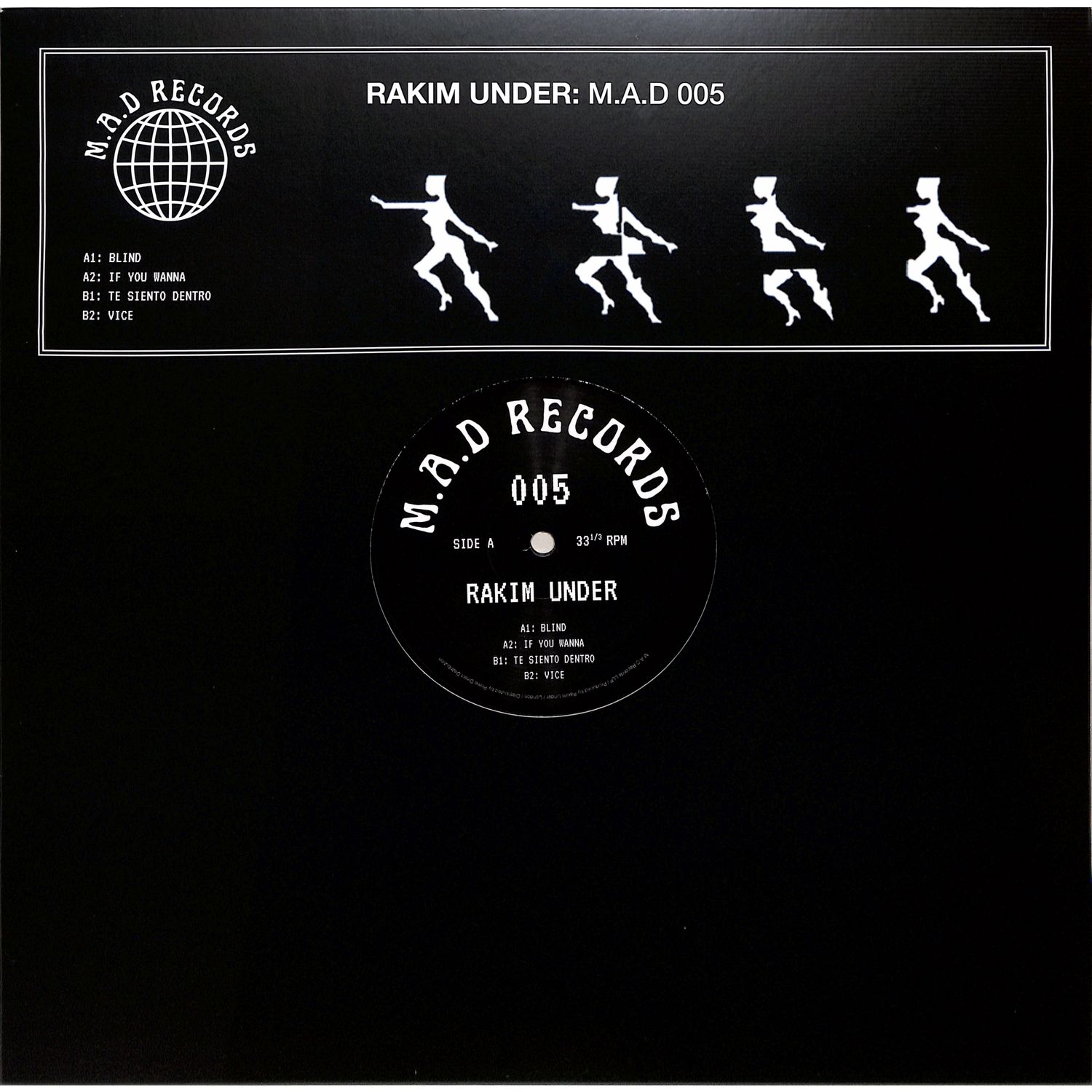 Rakim Under - M.A.D RECORDS 005