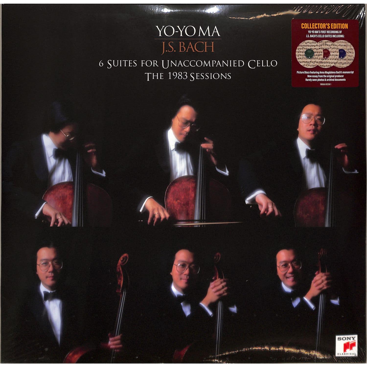 Yo-Yo Ma - SIX UNACCOMP. CELLO SUITES / 1983 SESSIONS 