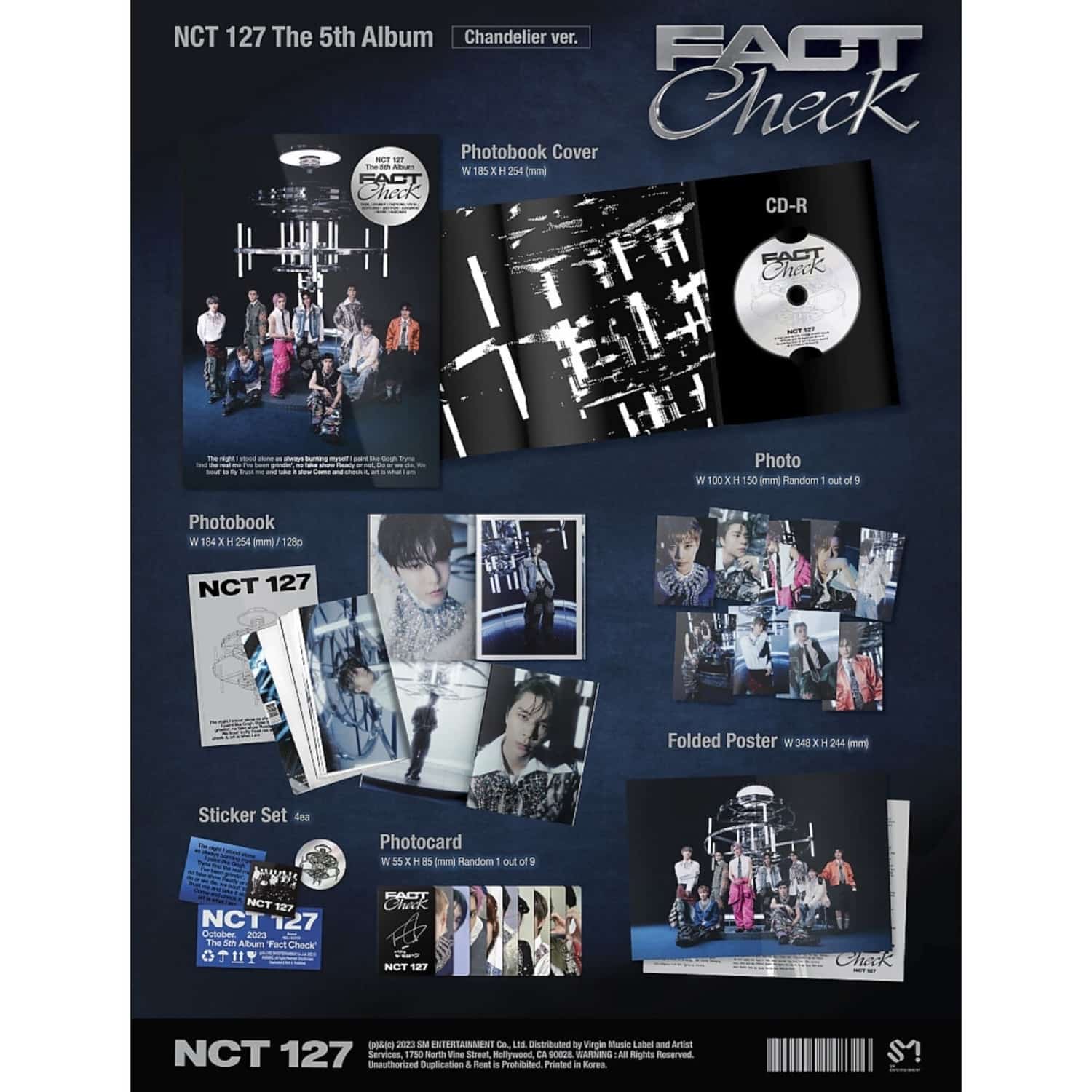 NCT 127 - THE 5TH ALBUM FACT CHECK 