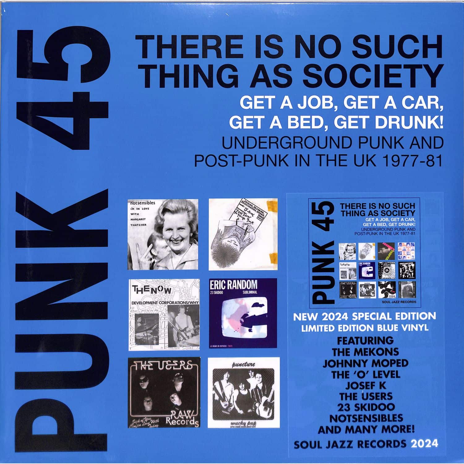 Various Artists - PUNK 45! THERES NO SUCH THING AS SOCIETY 