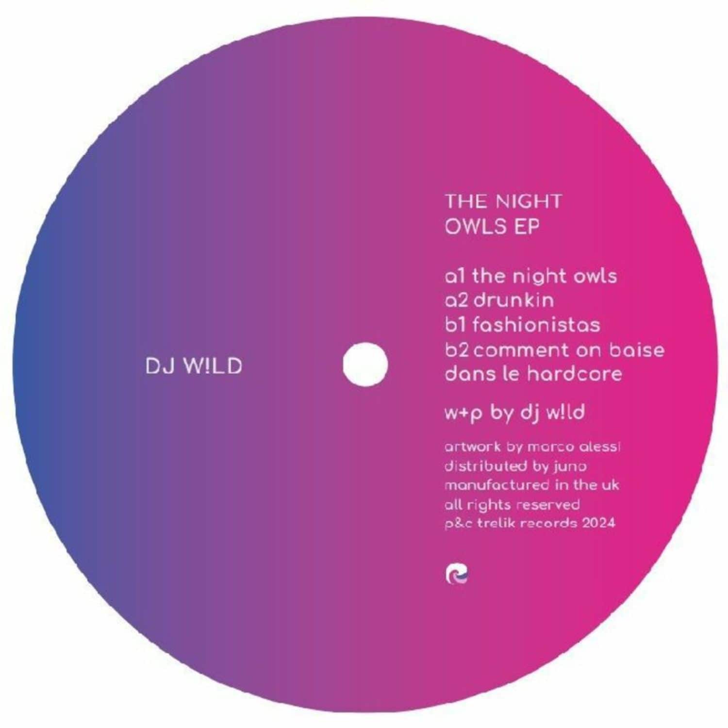 DJ W!ld - THE NIGHT OWLS EP