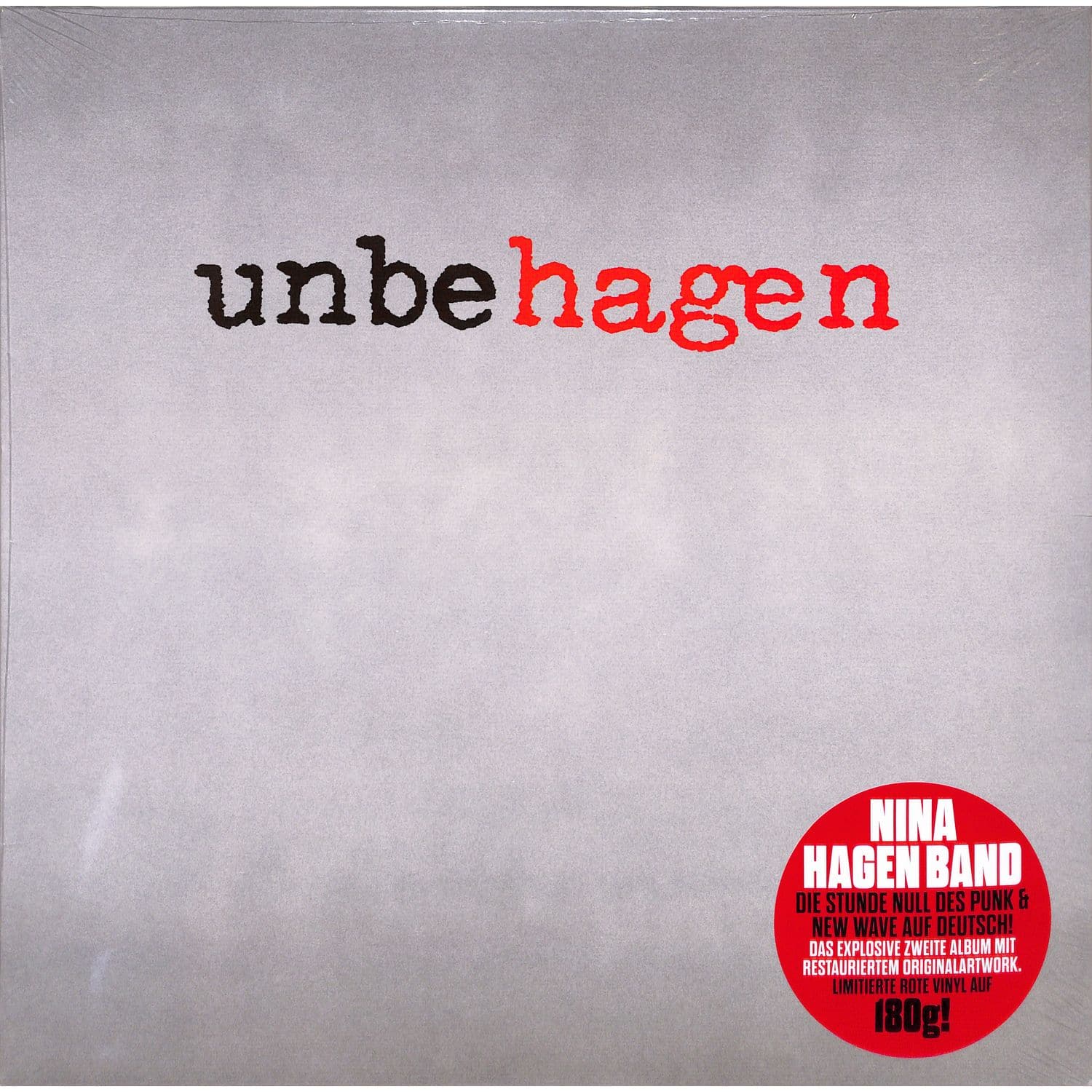 Nina Hagen Band - UNBEHAGEN 