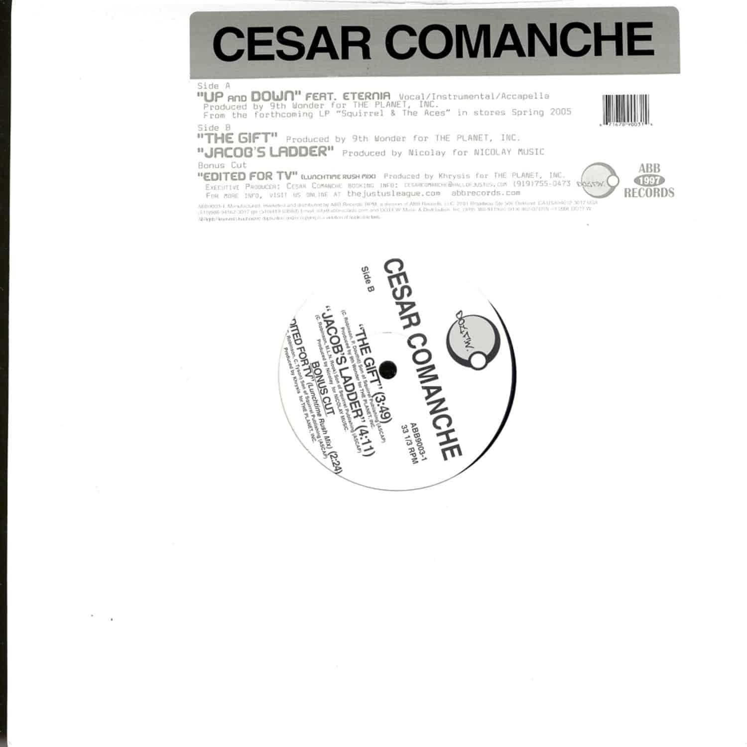 Cesar Comanche - UP AND DOWN