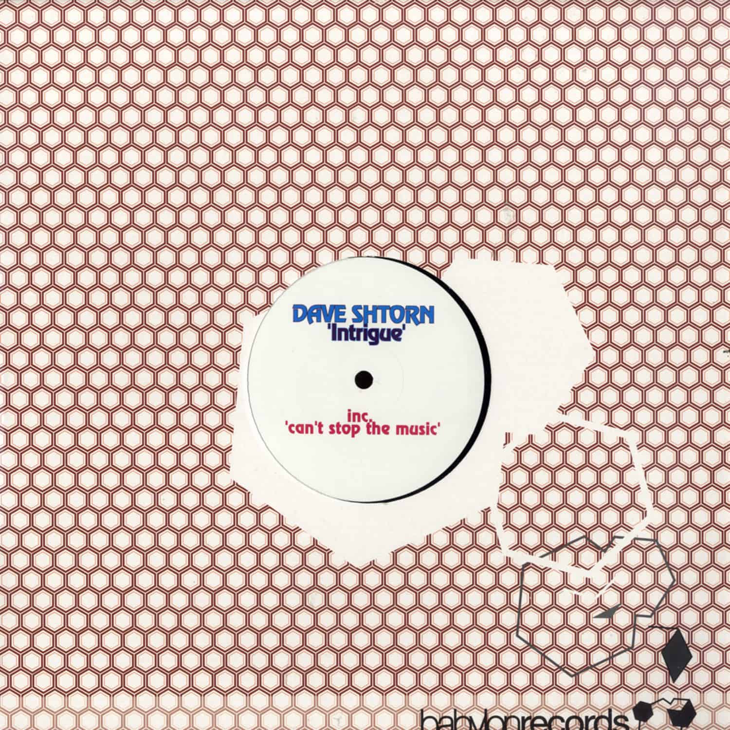Dave Shtorn - INTRIQUE/CAN T STOP THE MUSIC