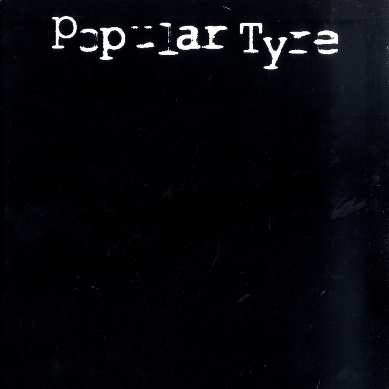 Popular Type - ROBOT LOVE / I WANNA BE IGNORED