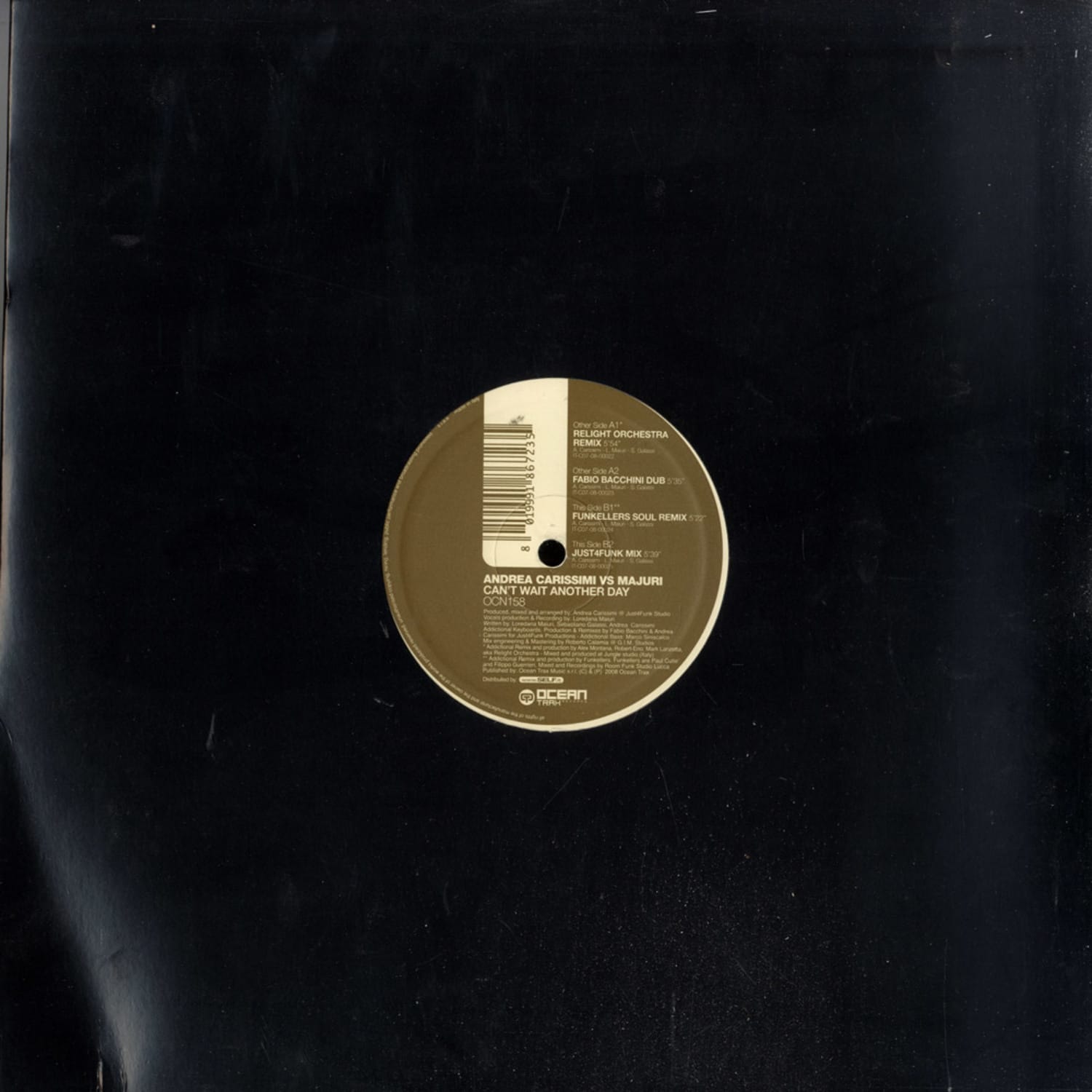 Andrea Carissimi Vs. Majuri - CAN T WAIT ANOTHER DAY