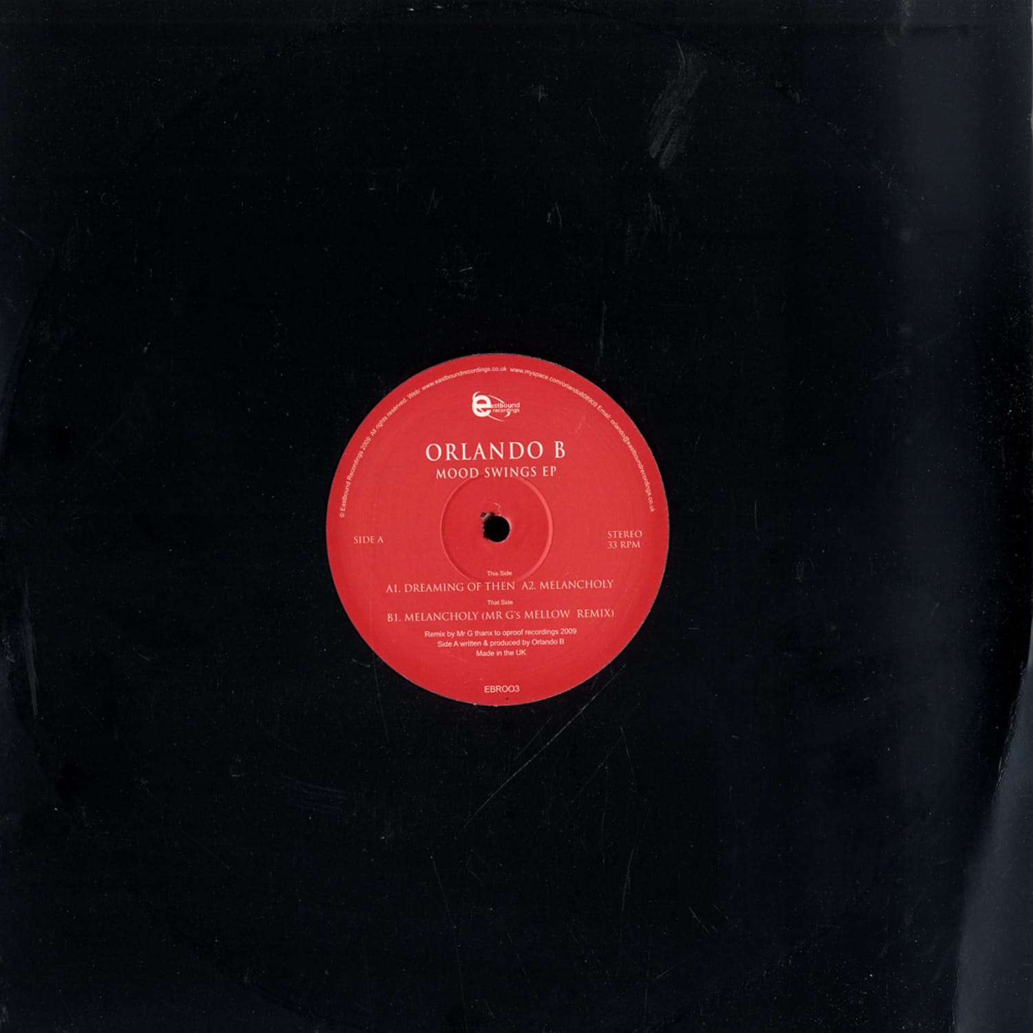Orlando B - MOOD SWINGS EP