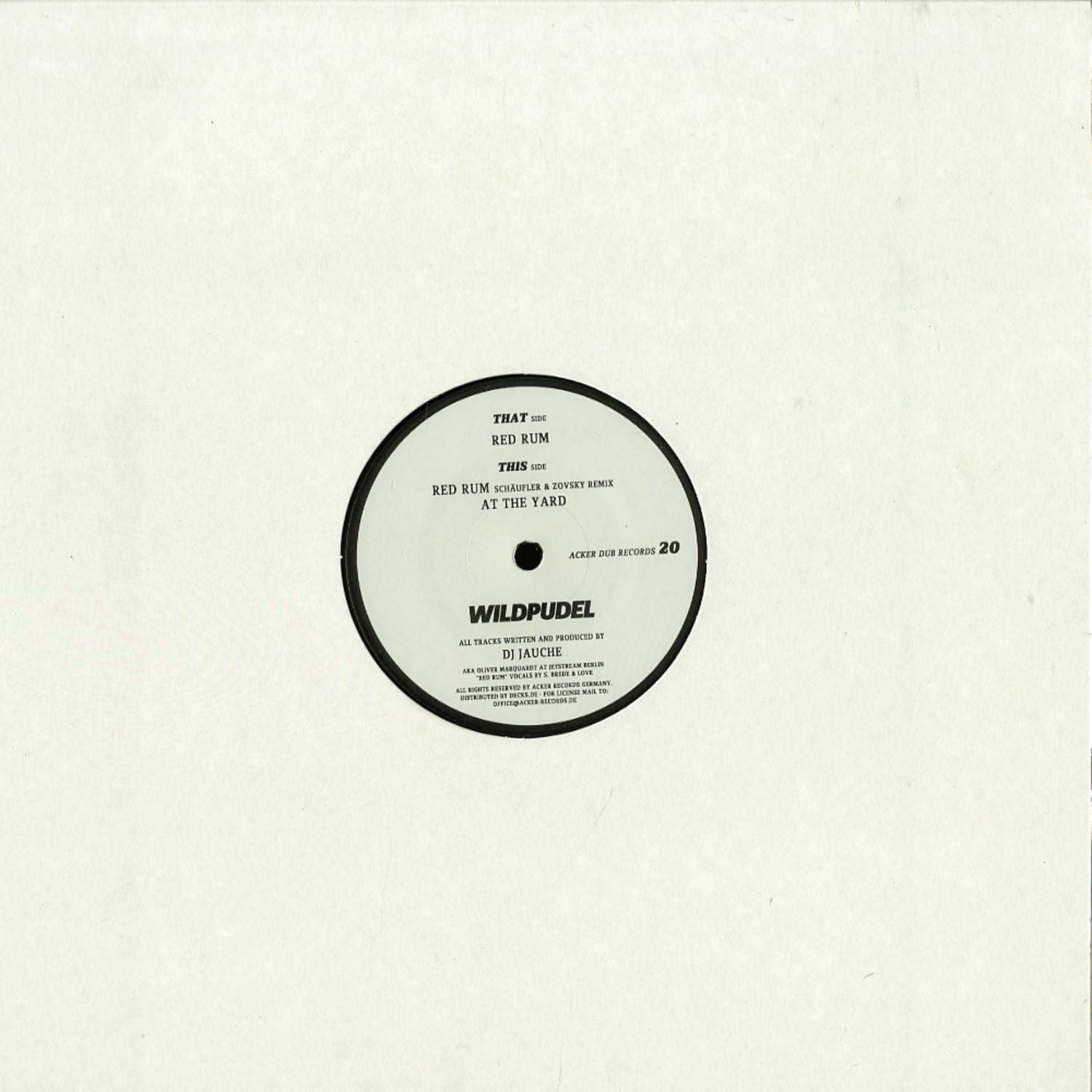 DJ Jauche - WILDPUDEL EP