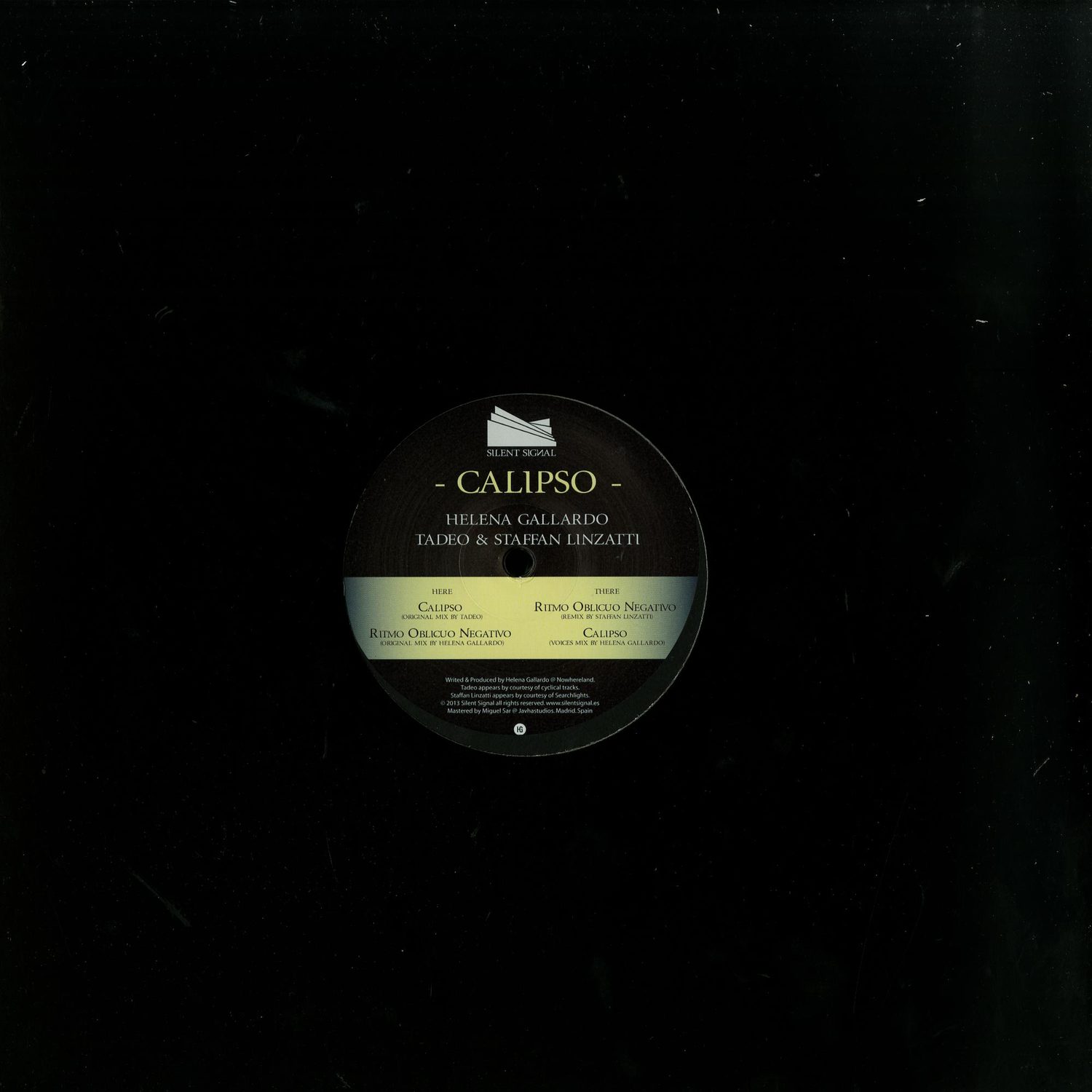 Helena Gallardo/ Tadeo - CALIPSO