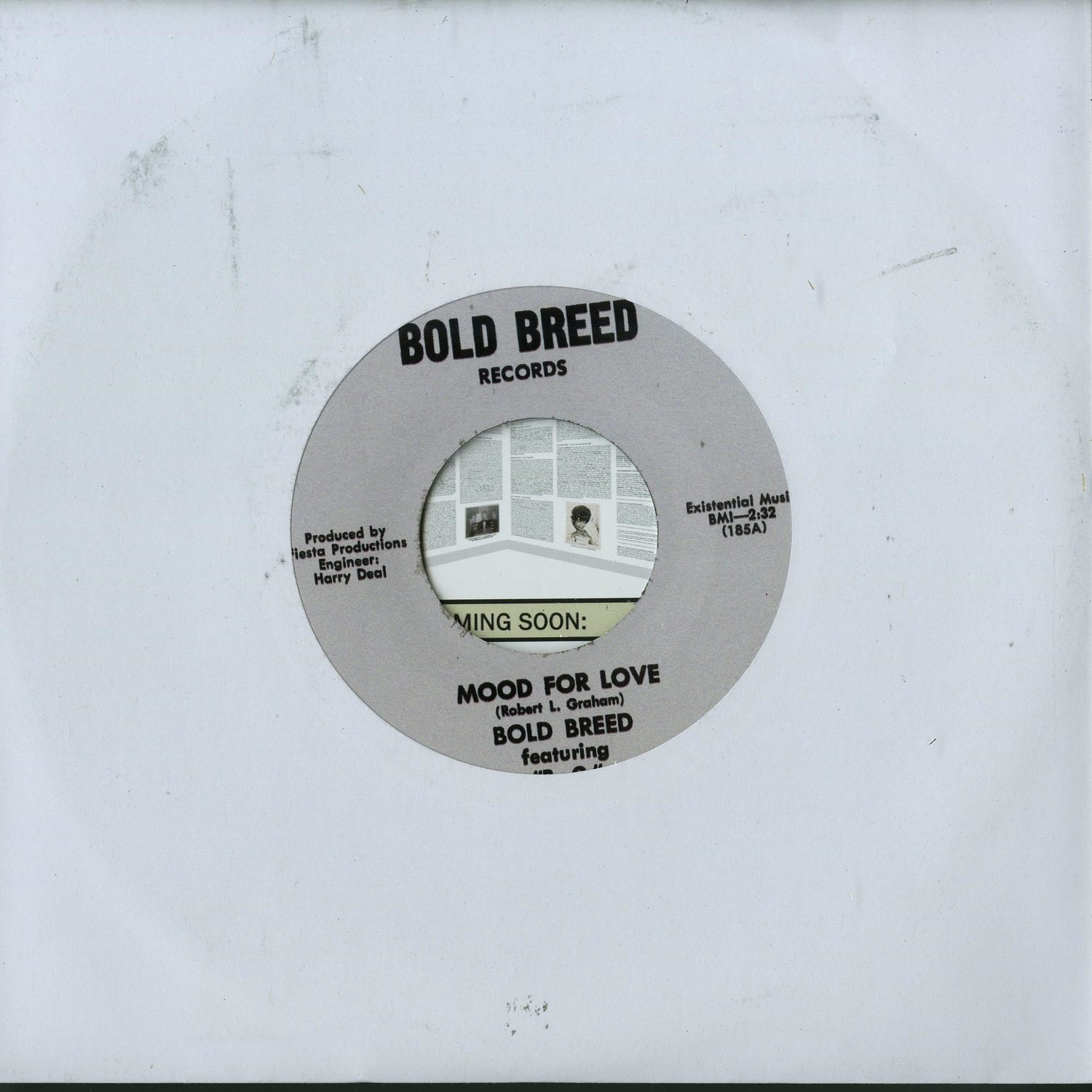 Bold Breed - MOOD FOR LOVE 