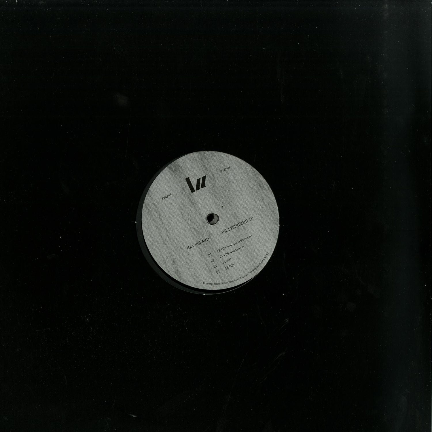 Max Durante - THE EXPERIMENT LP 