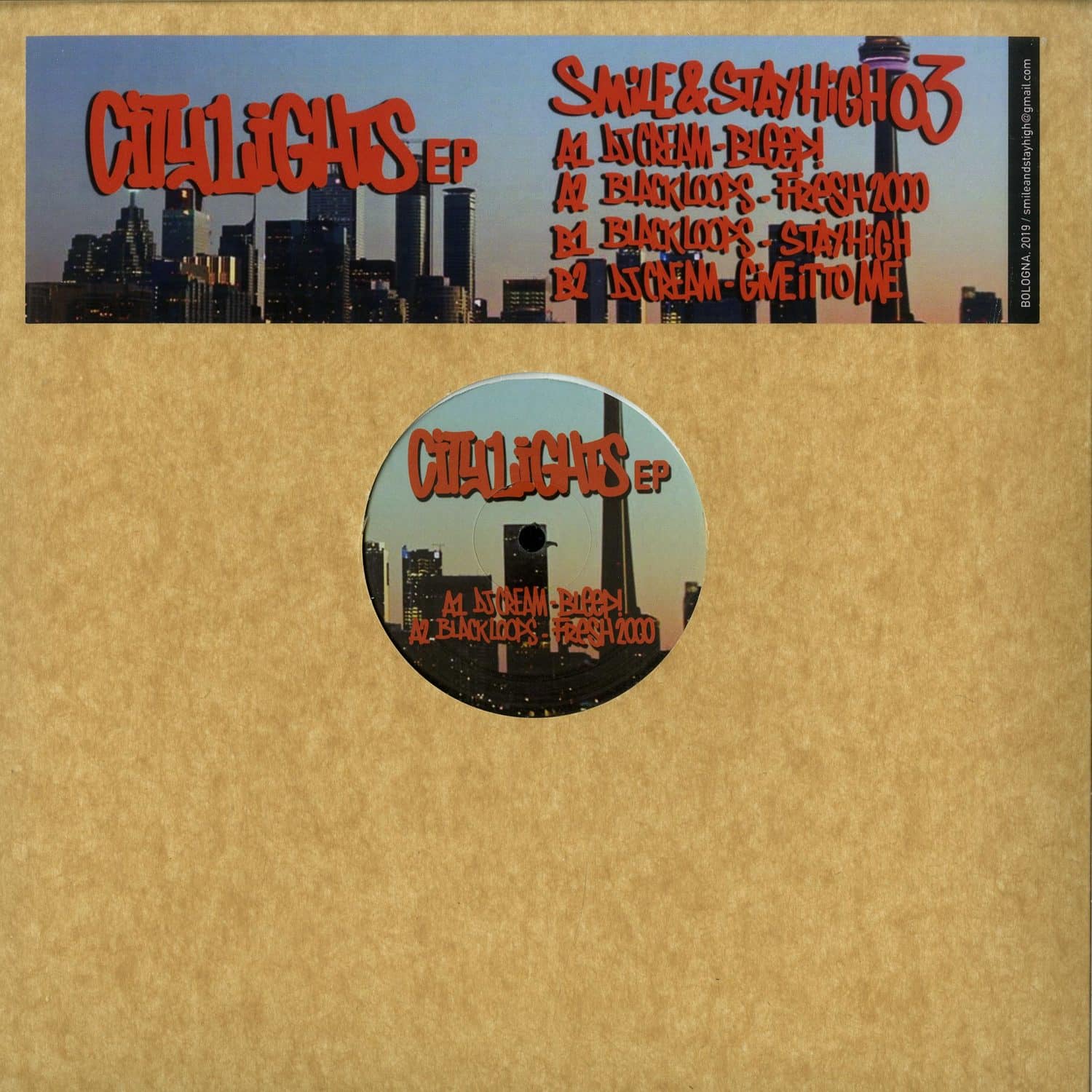 DJ Cream / Black Loops - CITY LIGHTS EP