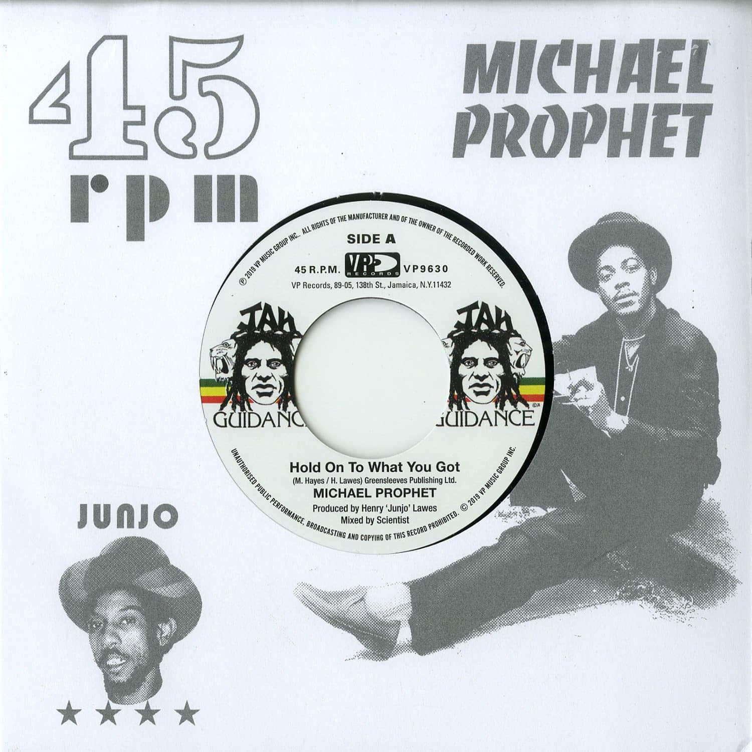 Michael Prophes / Roots Radics - HOLD ON TO WHAT YOU GOT / CRY OF THE WEREWOLF 
