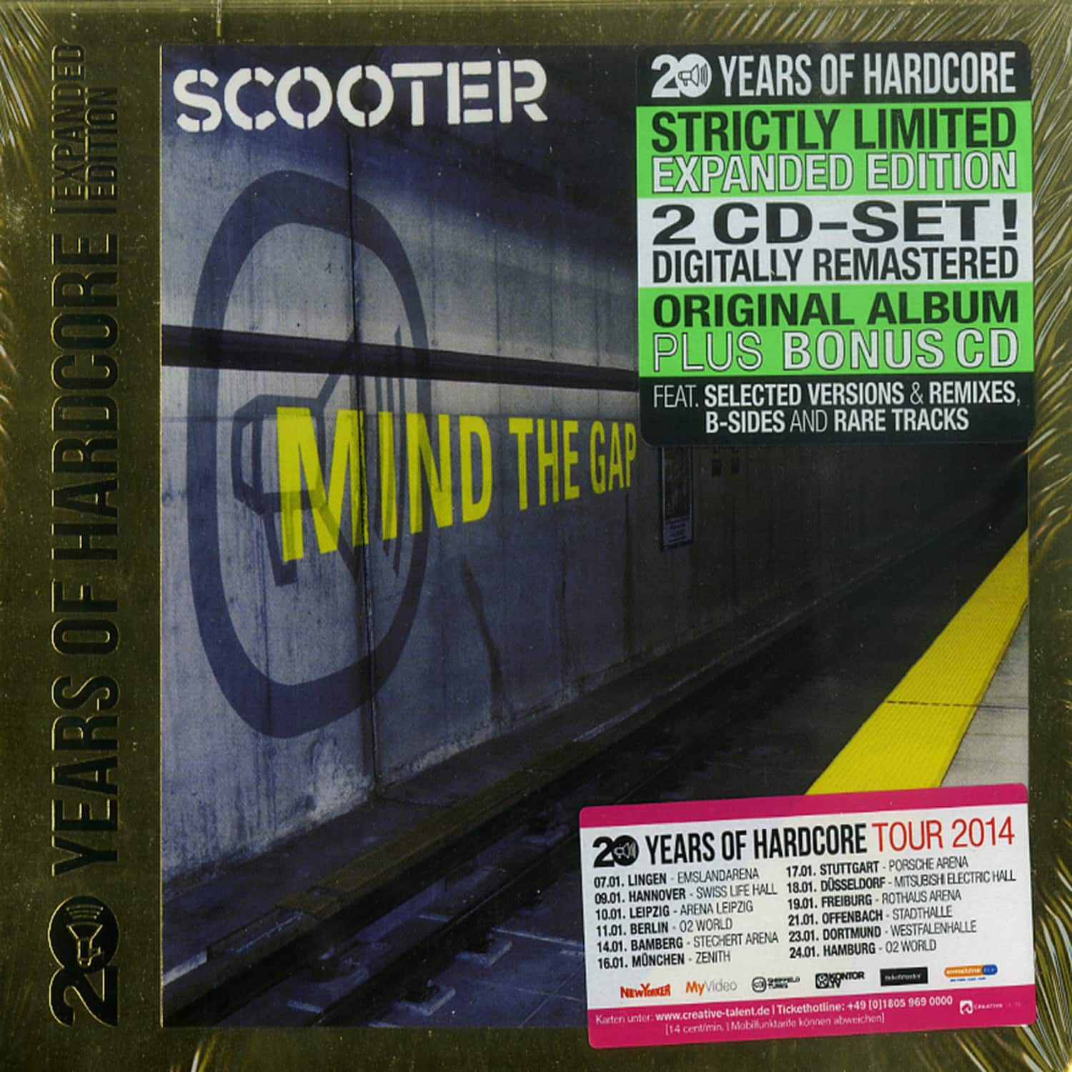 Scooter - 20 YEARS OF HARDCORE-MIND THE GAP 
