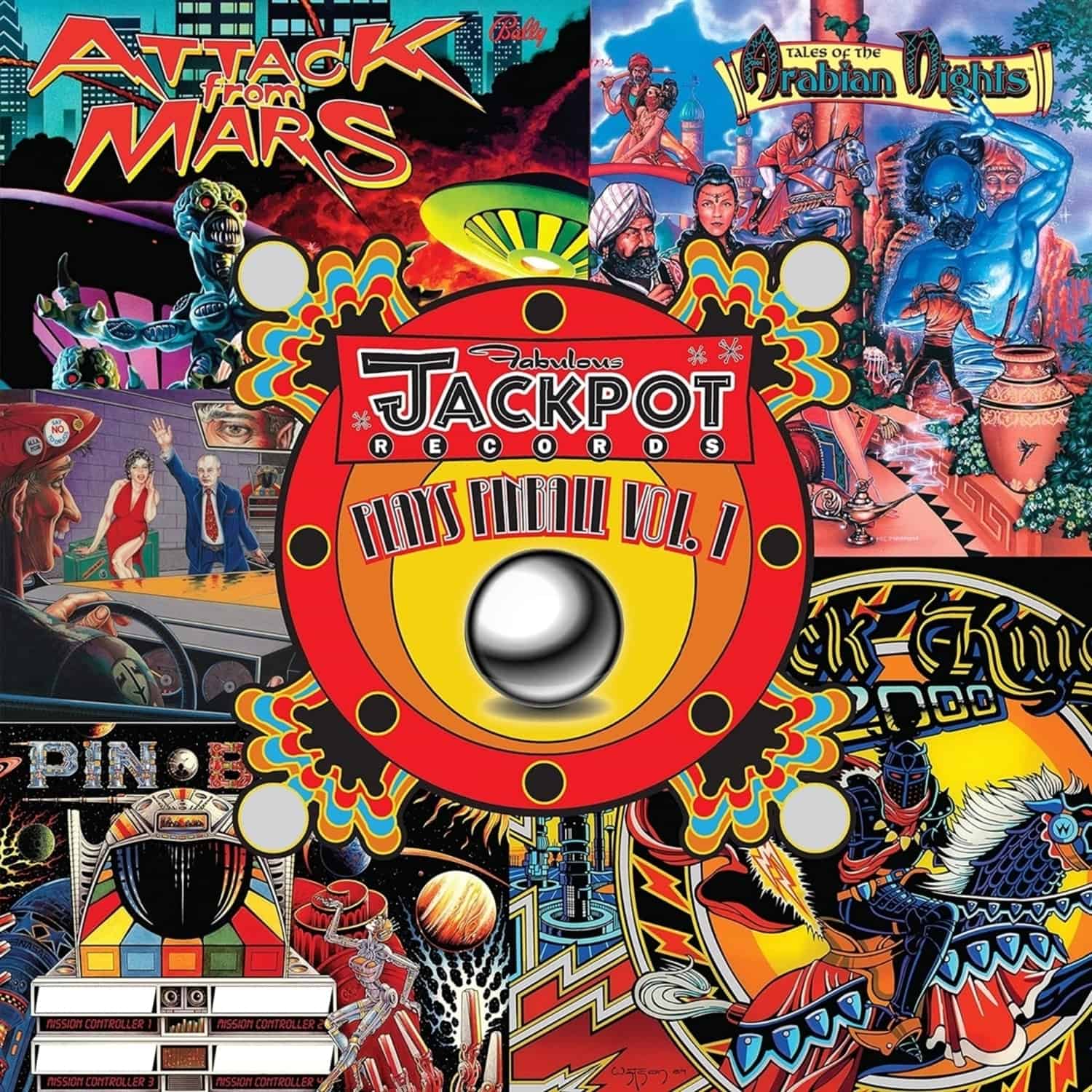 Various - JACKPOT PLAYS PINBALL VOL.1 