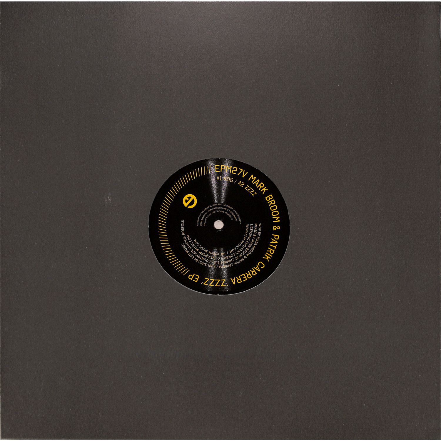 Mark Broom & Patrik Carrera - ZZZZ EP