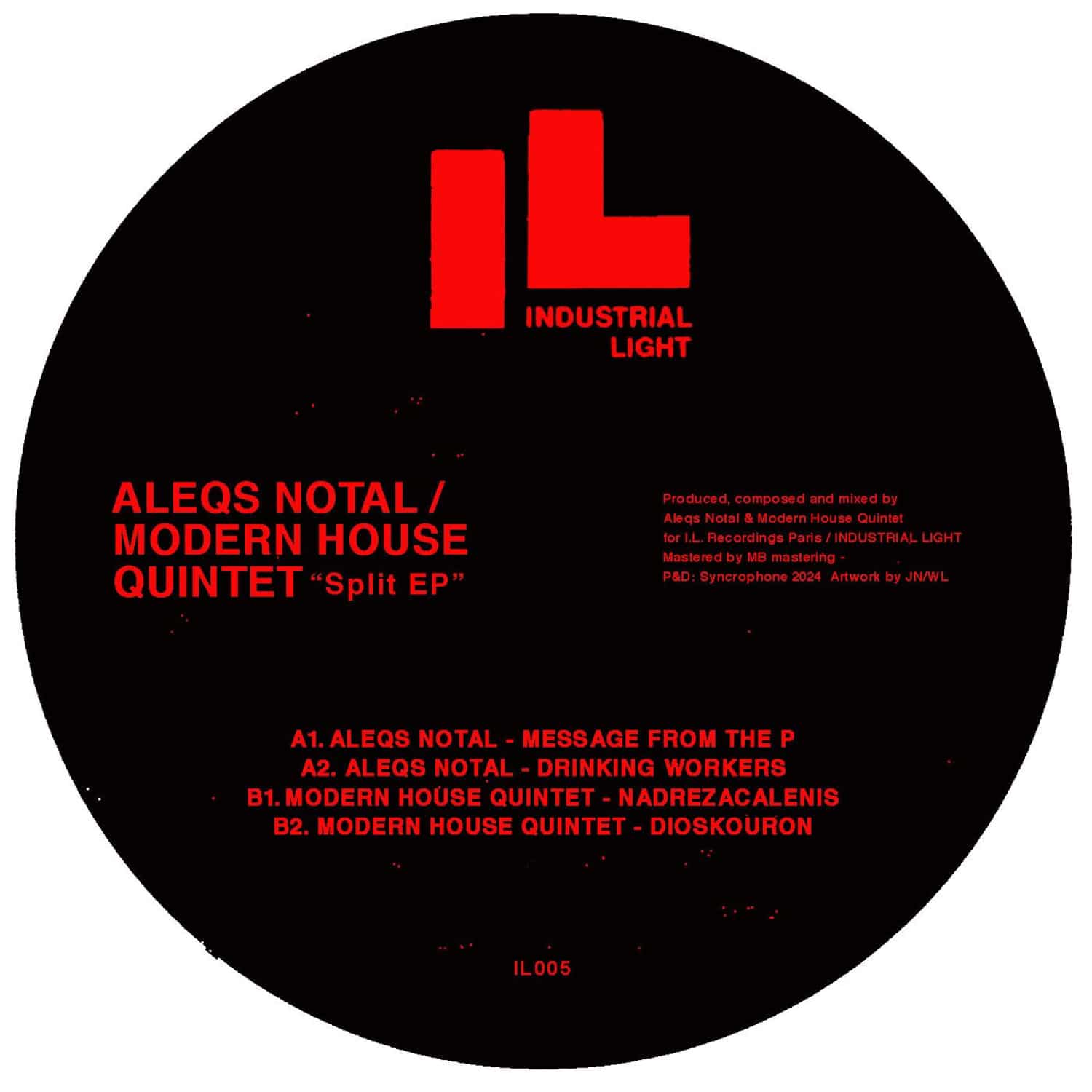 Aleqs Notal & Modern House Quintet - SPLIT EP