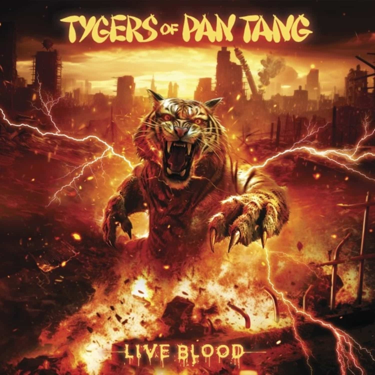 Tygers Of Pan Tang - LIVE BLOOD 