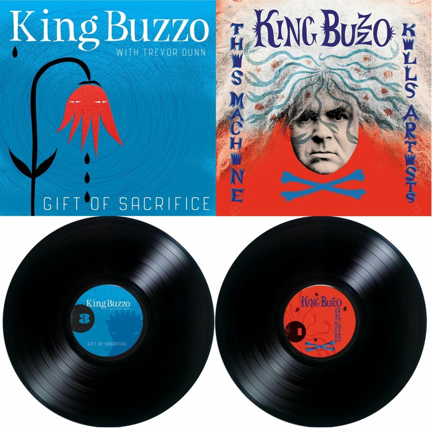 King Buzzo - THIS MACHINE KILLS ARTISTS + GIFT OF SACRIFICE 