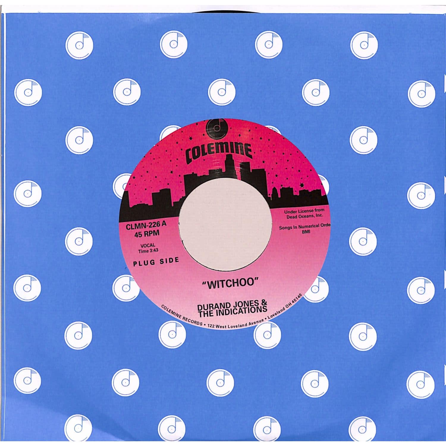 Durand Jones & The Indications - WITCHOO / LOVE WILL WORK IT OUT 