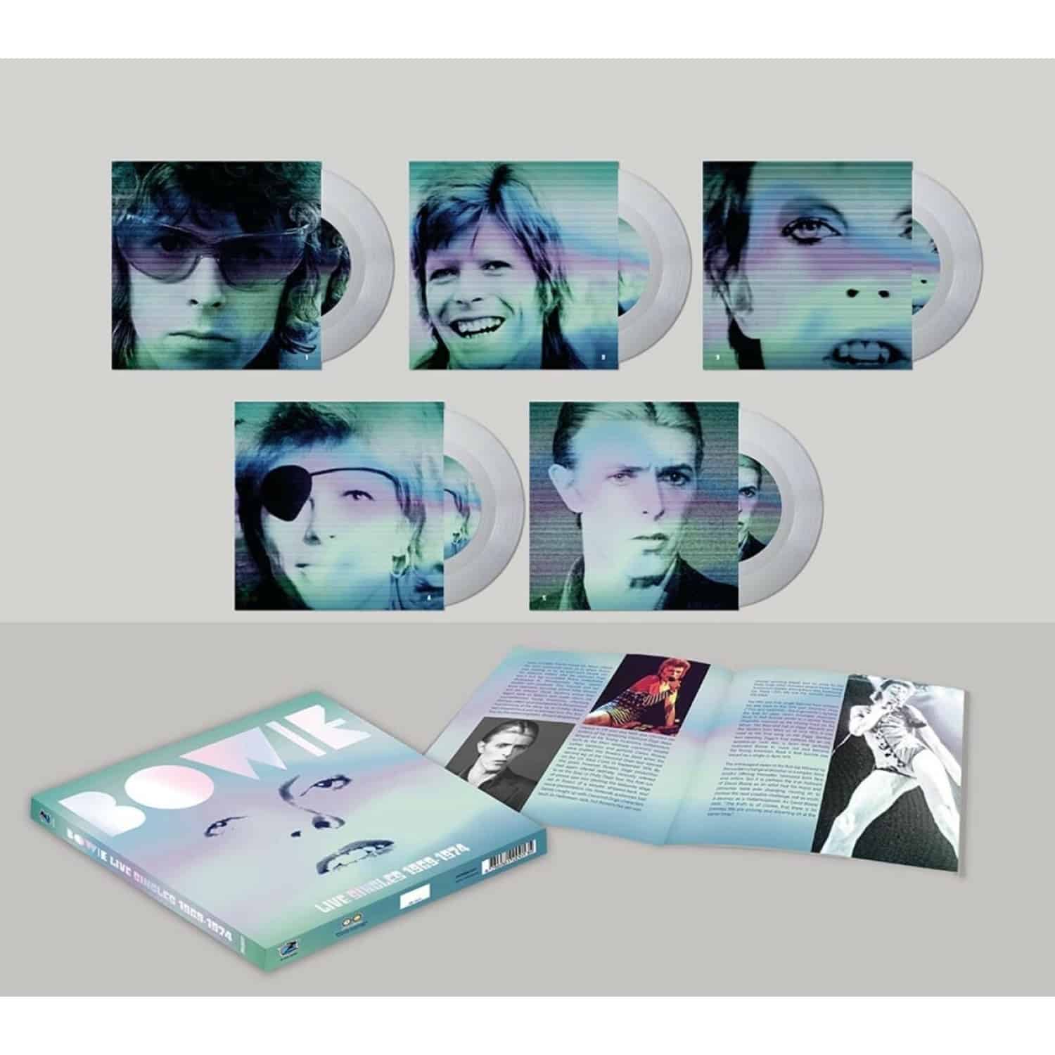 David Bowie - LIVE SINGLES 1969-1974 