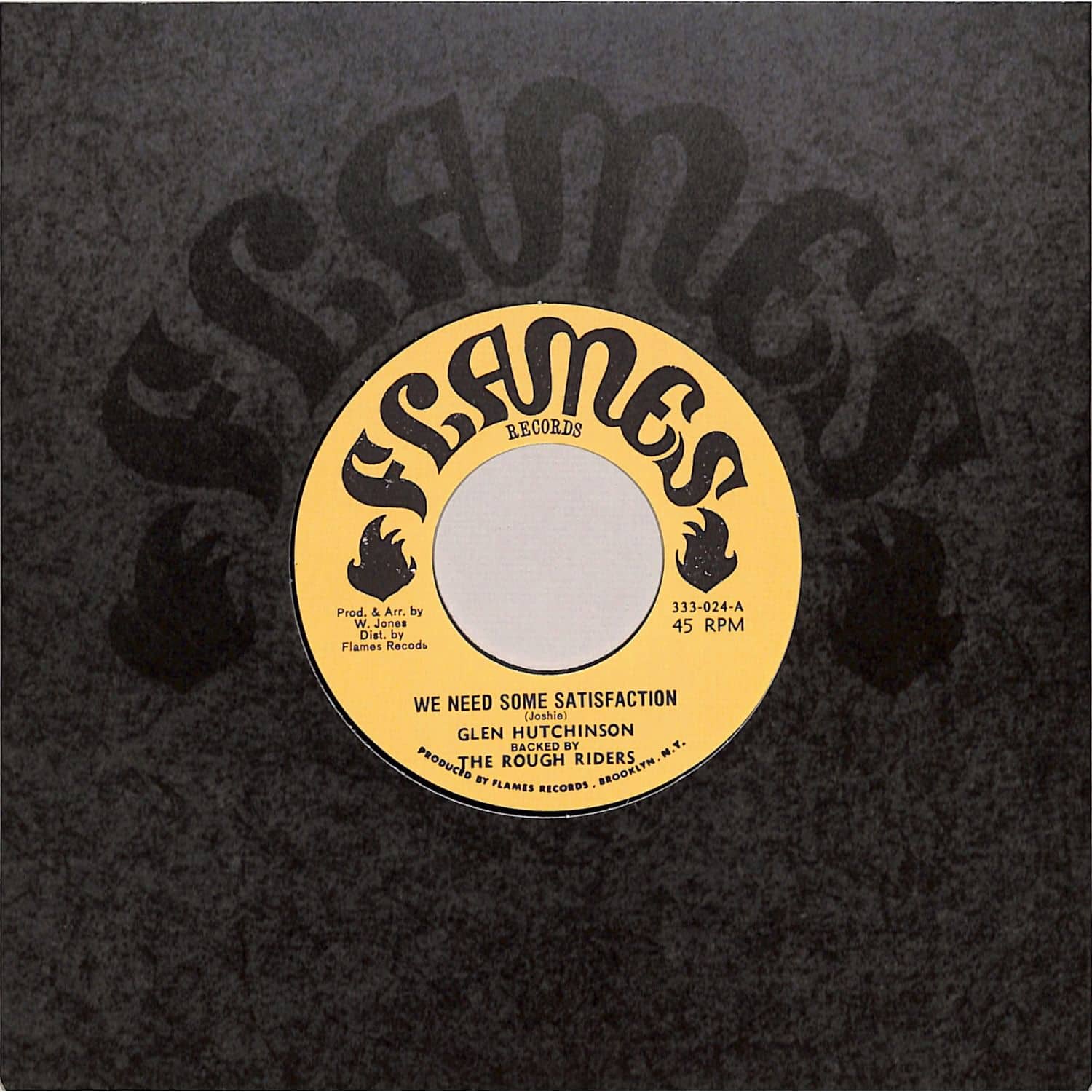 Glen Hutchinson - WE NEED SOME SATISFACTION 