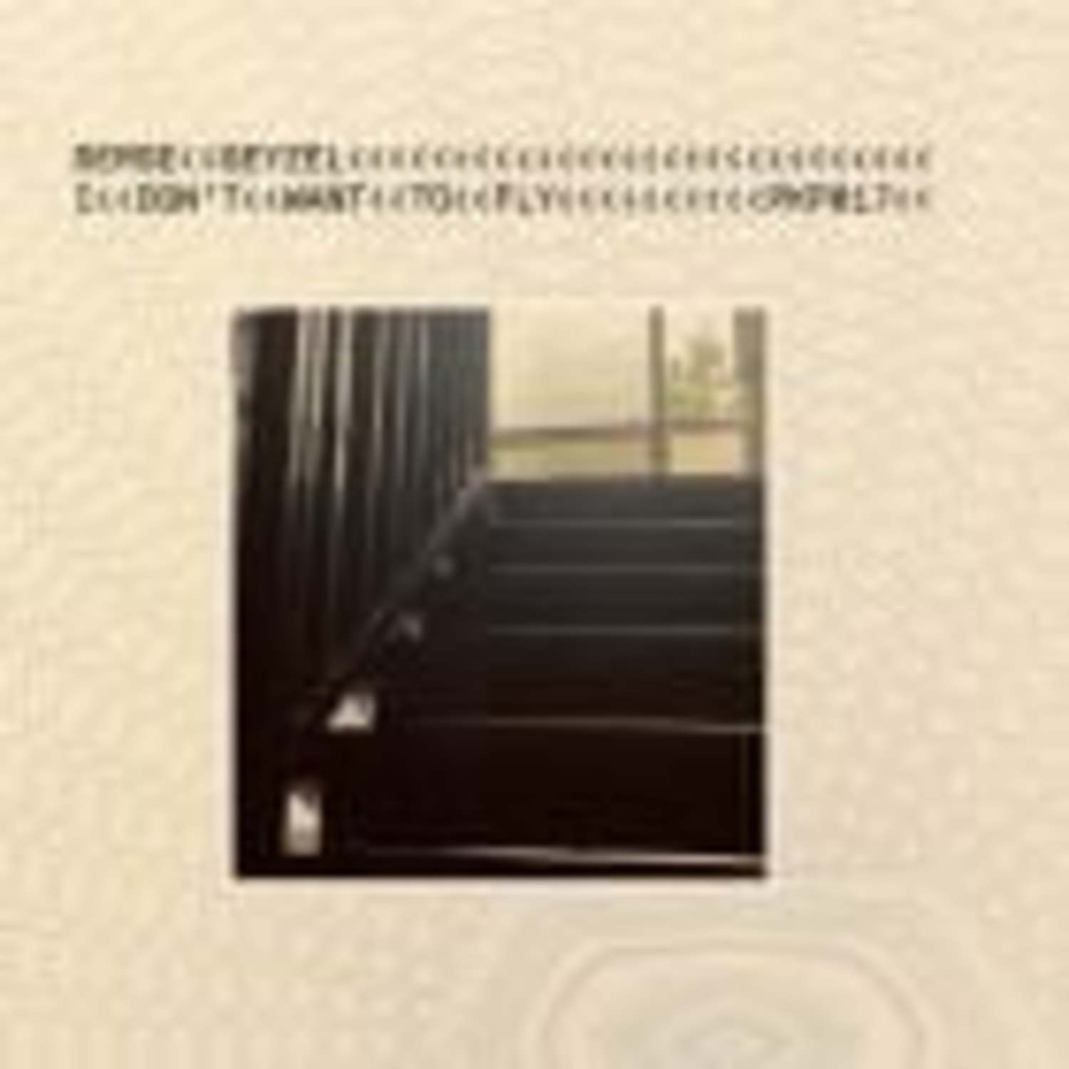Serge Geyzel - I DONT WANT TO FLY EP