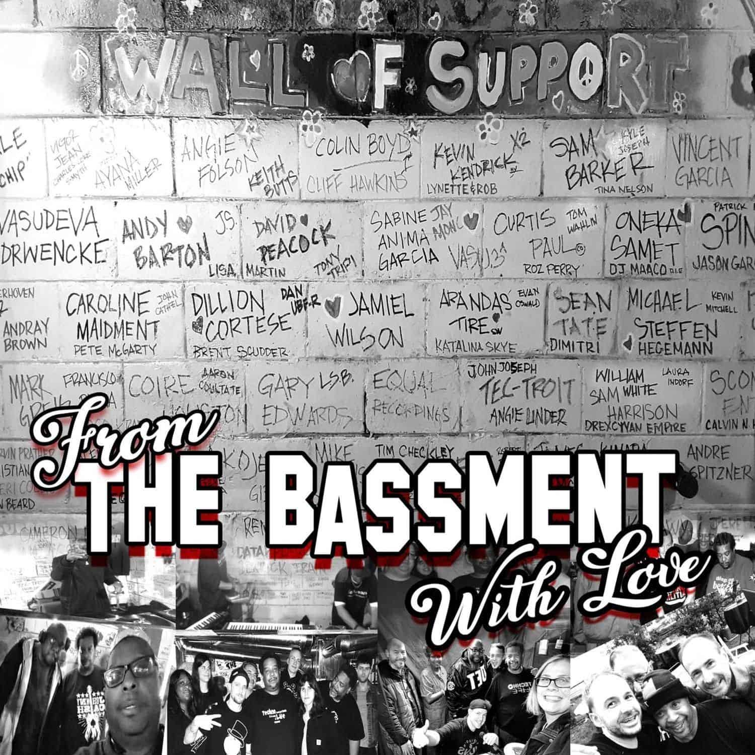 Detroit Techno Artists - FROM THE BASEMENT WITH LOVE 