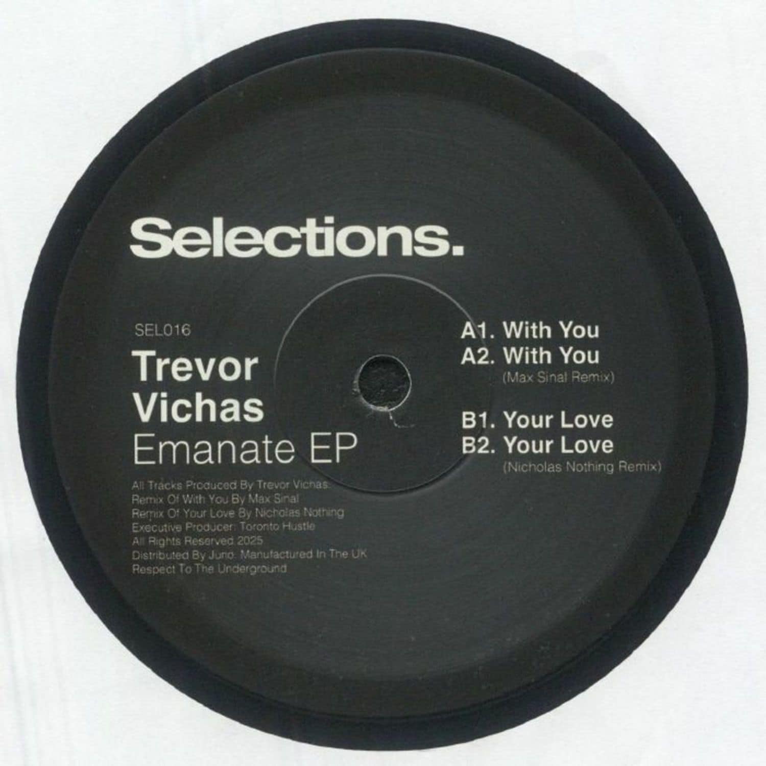 Trevor Vichas - EMANATE EP