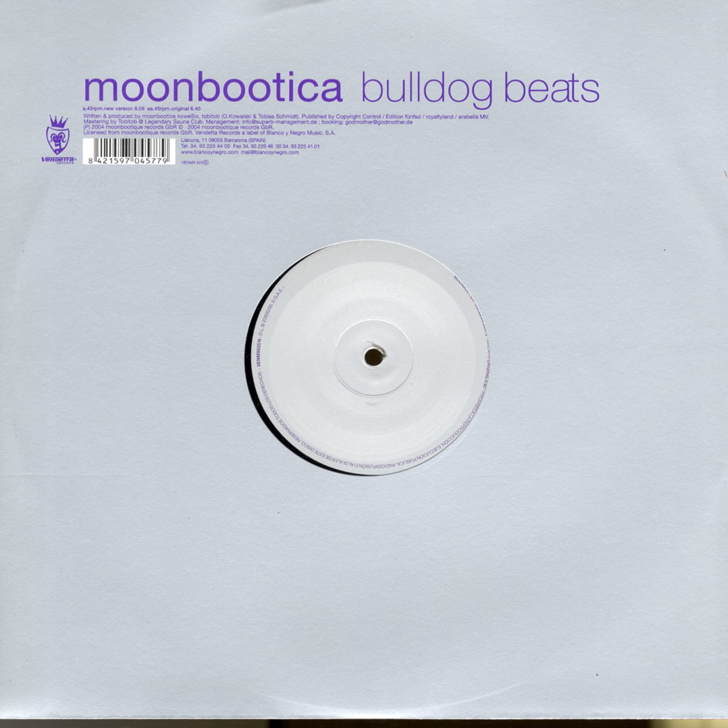 Moonbootica - BULLDOG BEATS / NEW VERSION