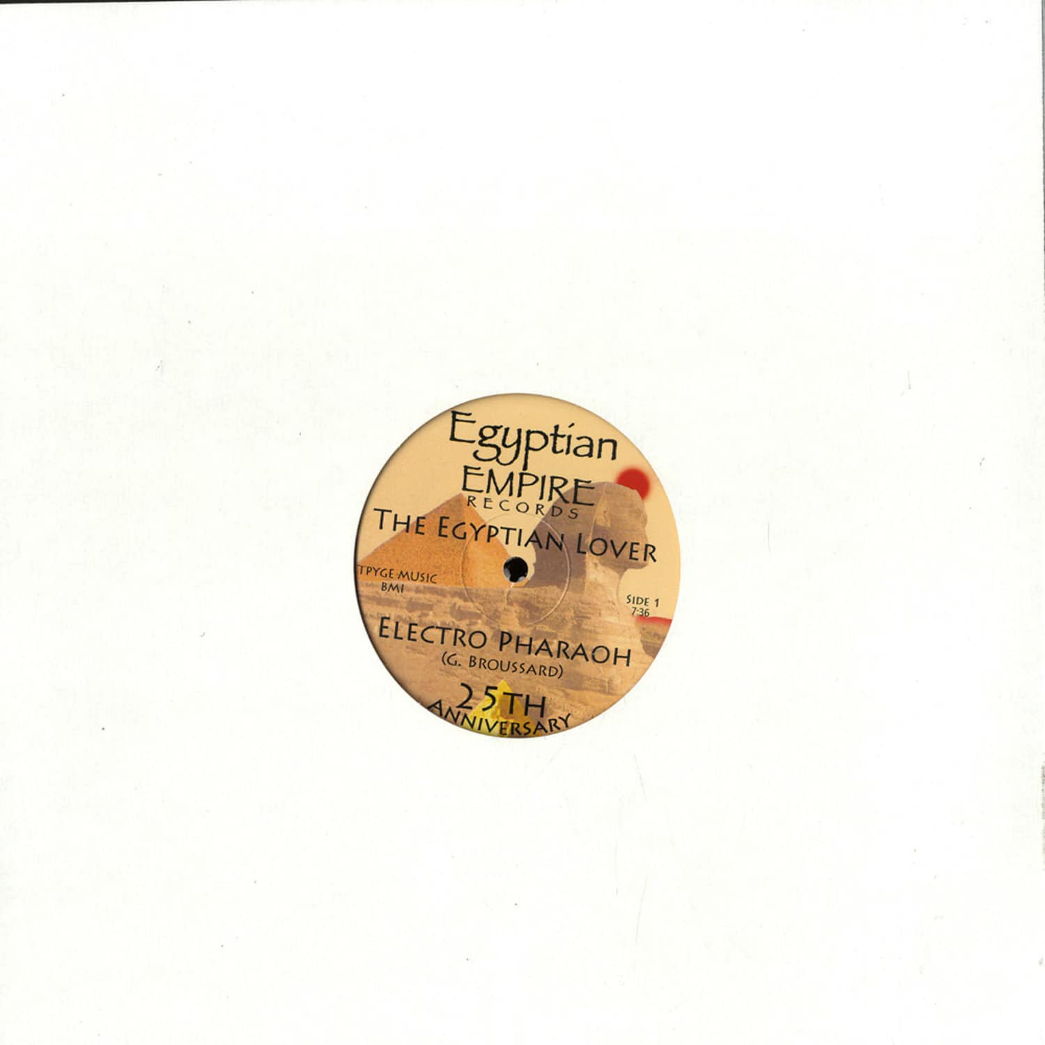 Egyptian Lover - ELECTRO PHARAO 