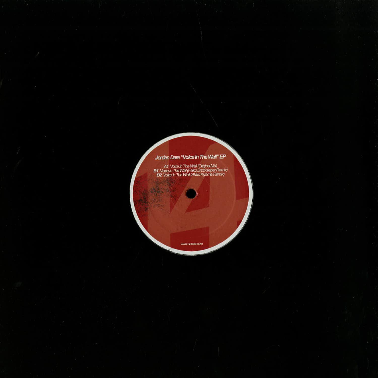 Jordan Dare - VOICE IN THE WALL EP