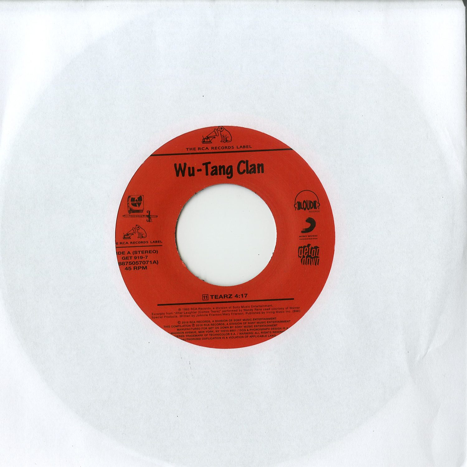 Wu-Tang Clan - TEARZ / 7TH CHAMBER PART II 