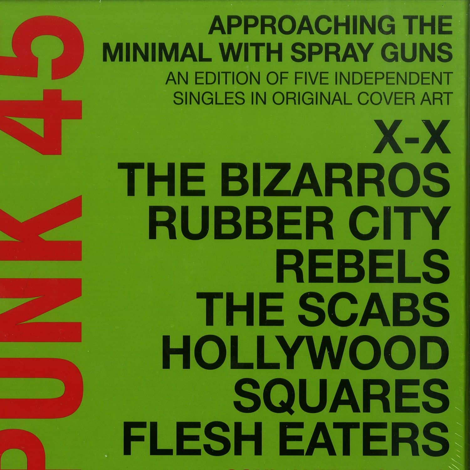 Various Artists - PUNK 45 - APPROACHING THE MINIMAL WITH SPRAY GUNS 